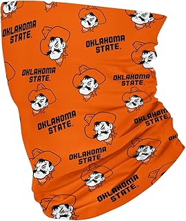 OSU Cowboys Orange Neck Gaiter All Over print Vive La Fete