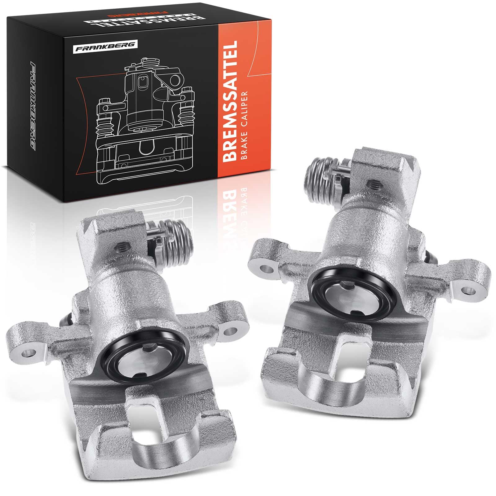 Frankberg 2x Pinza Freno Posteriore Fusione di allum.i.n.io Compatibile con Picanto BA Picanto SA Replace# 5831007320