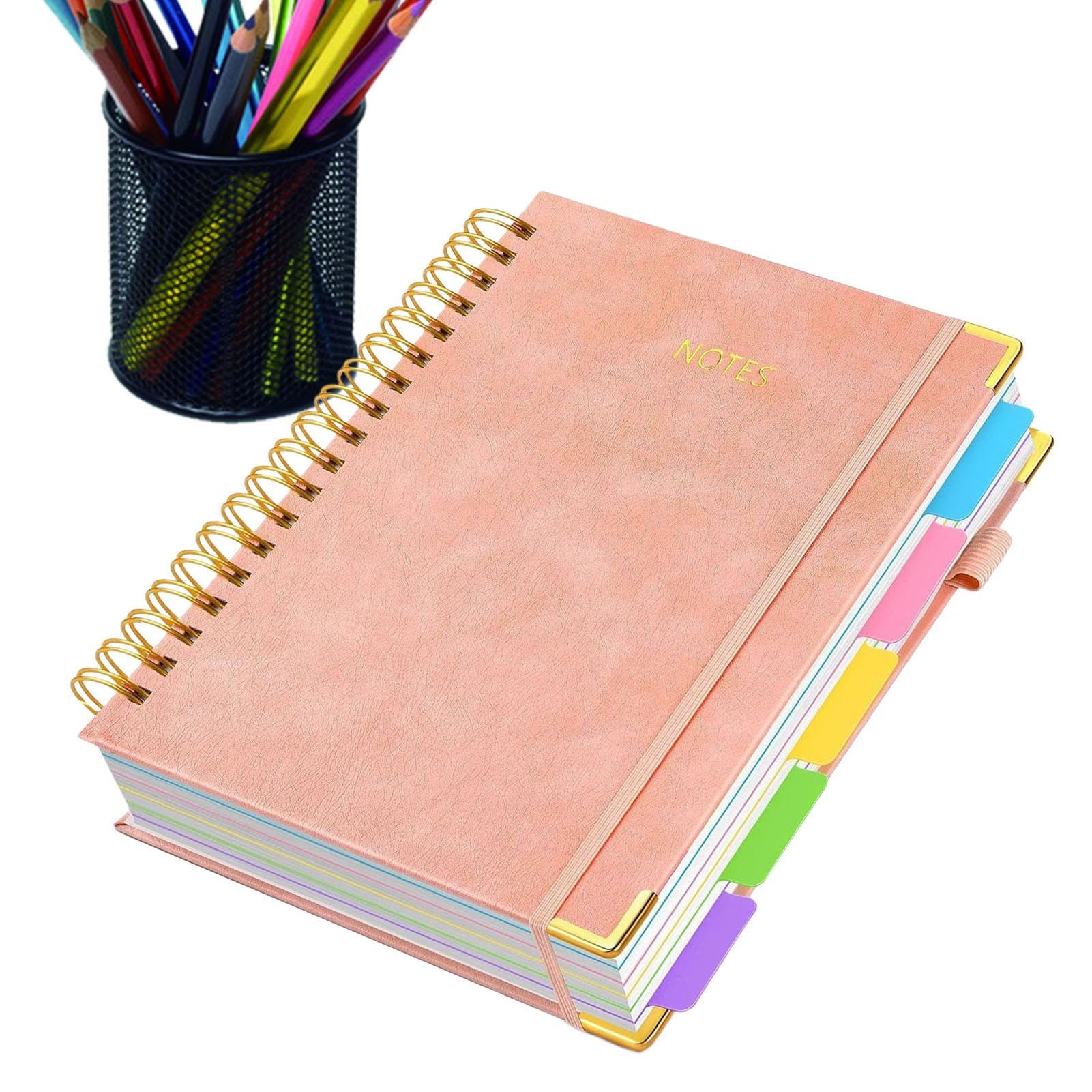 Quaderno a Blocco note con divisori rimovibili e linguette per planner 300