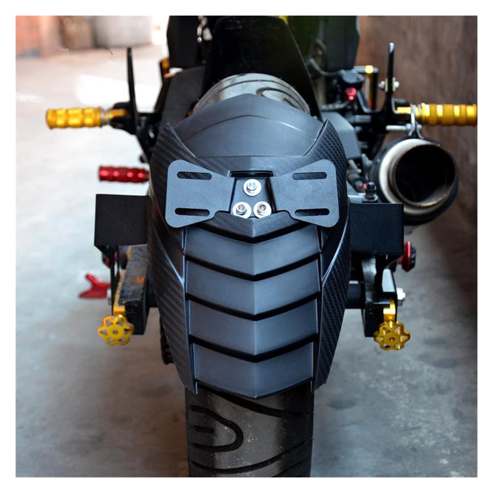 Moto Paraspruzzi Parafango per Moto Paraspruzzi Posteriore per Msx125 / SF per Monkey Bike Modifica Parafanghi per Moto Paraspruzzi Parafanghi Parafango