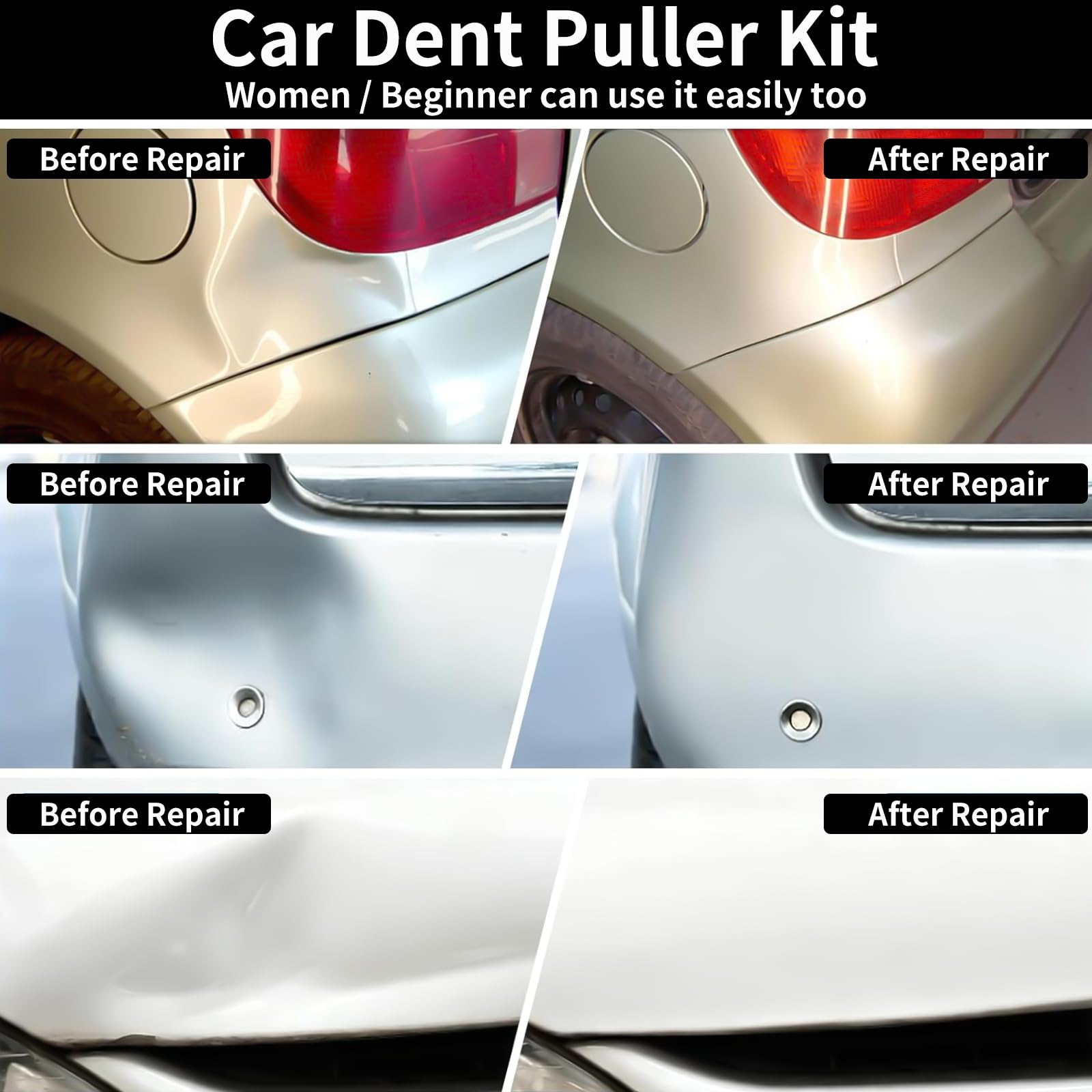 Kit di riparazione per ammaccature auto