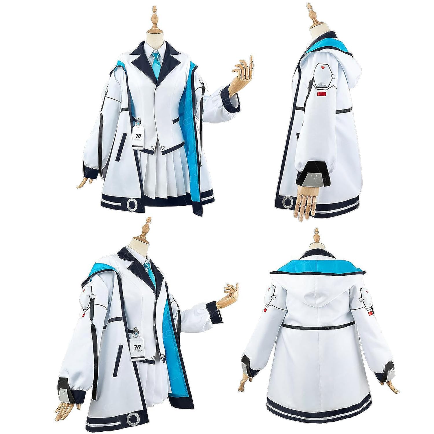 Amazon | ZYNE ブルーアーカイブ 周辺 生塩ノア ジャケット 日常服