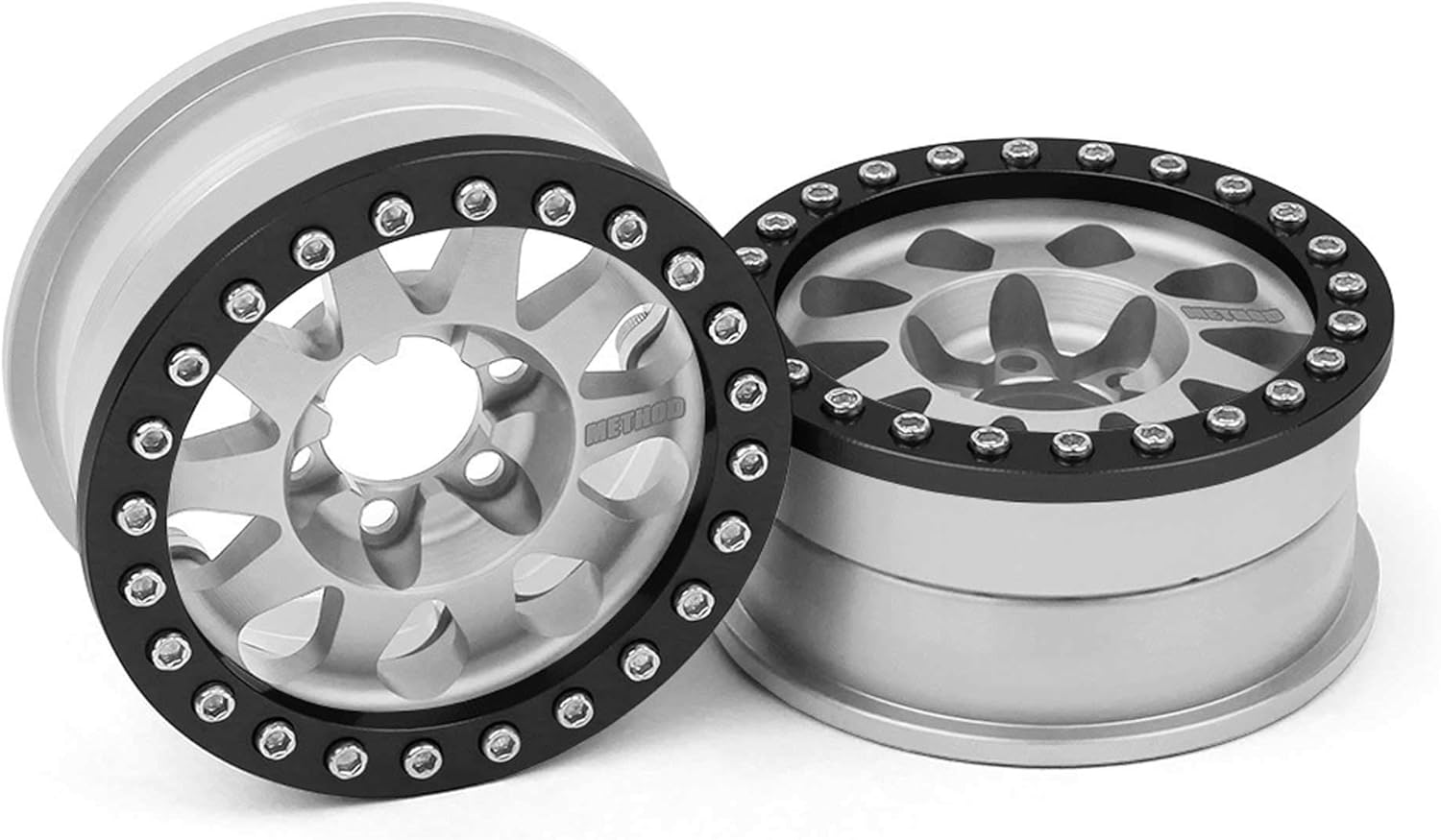 Vanquish Products Method 1.9 Race Wheel 101 Clear Anodized V2 VPS07757 RC Tire
