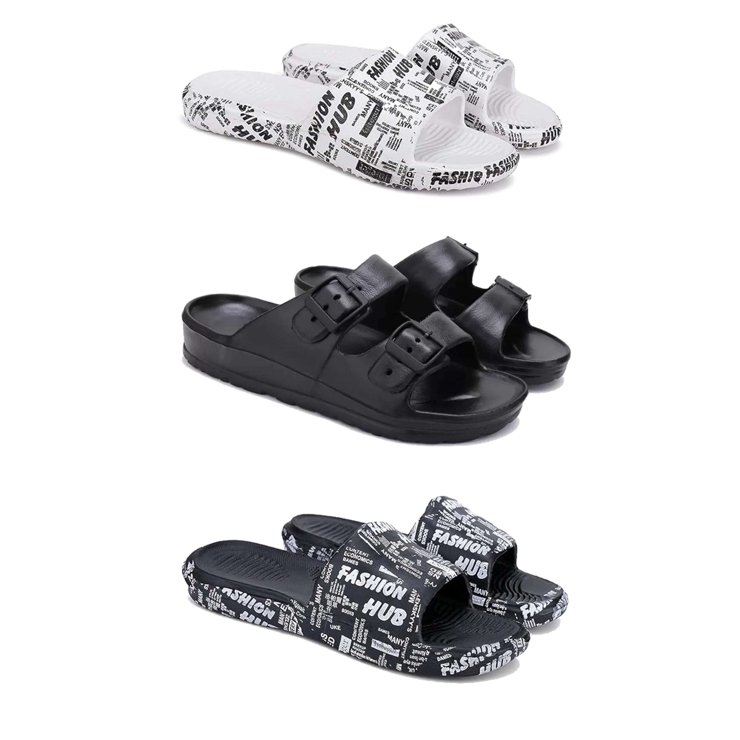 Men’s Casual Slip-On Sandals – Designs & Stylish Open-ToePCV-SAN-(3-COMBO)-3104-3115-3103-picture-24