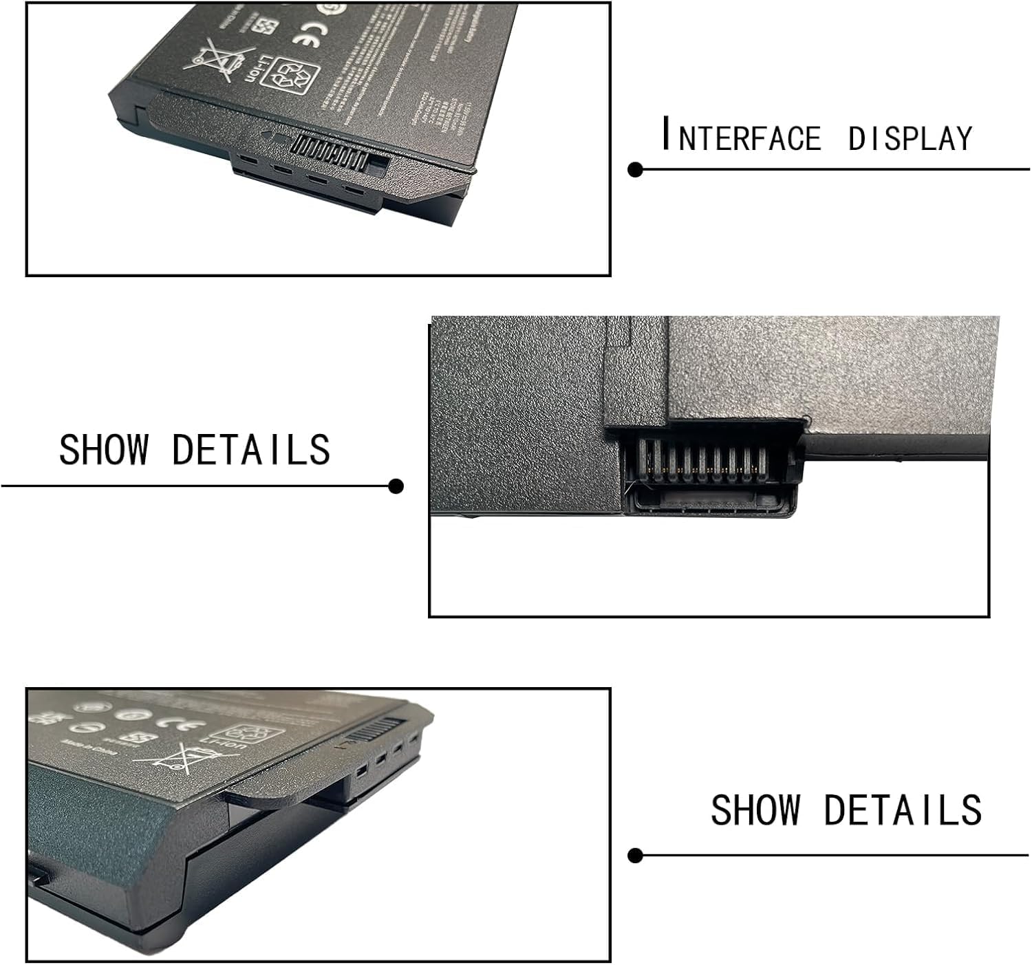 AM06XL AMO6XL HSTNN-IB8G L07350-1C1 L07044-855 AM06095XL HSN-Q12C Laptop Battery Replacement for HP ZBook 17 G5 G6 Series(11.55V 95.9Wh)
