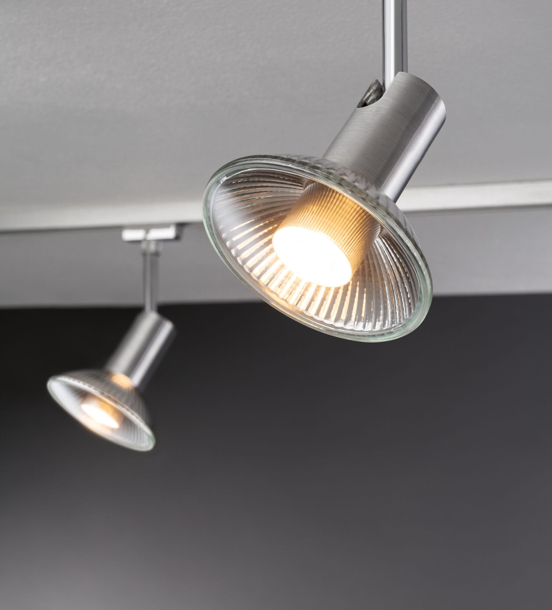 Paulmann 5229 Set Standard 230V LED Reflektor QPAR111 GU10 3x425lm 3x6,5W 2700K dimmbar Silber