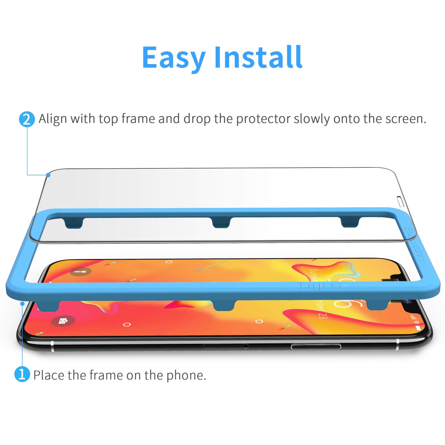 CSL1 Pellicola In Vetro Temperato Per IPhone XS Max – 9H, Antigraffio, Alta Definizione – Confezione Da 2 Pezzi