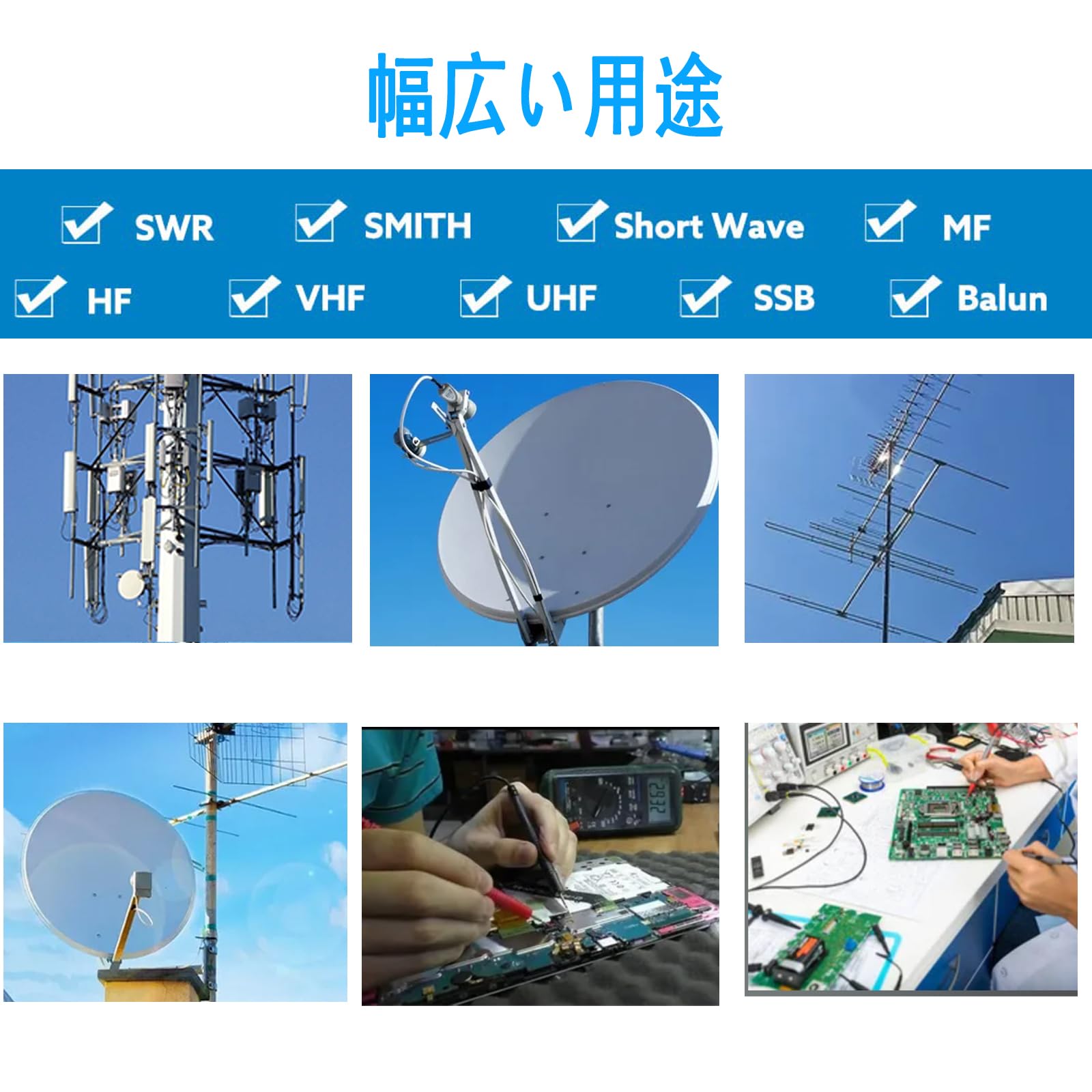 Amazon.co.jp: NanoVNA-F V2 ベクトルネットワークアナライザ、4.3