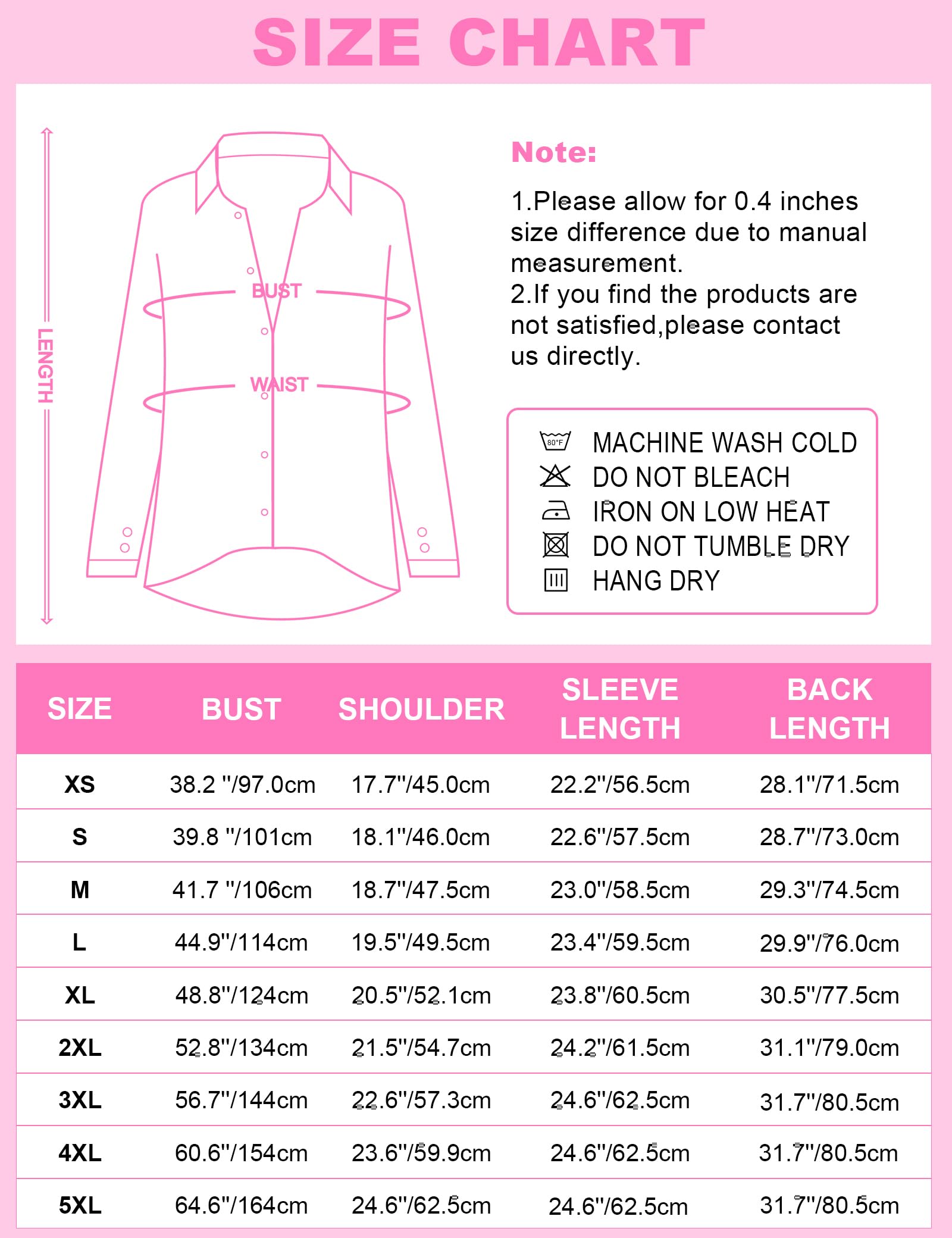 Camisas a rayas con botones para mujer, camisas de vestir de algodón de manga larga con cuello, blusas casuales para el trabajo, negocios
