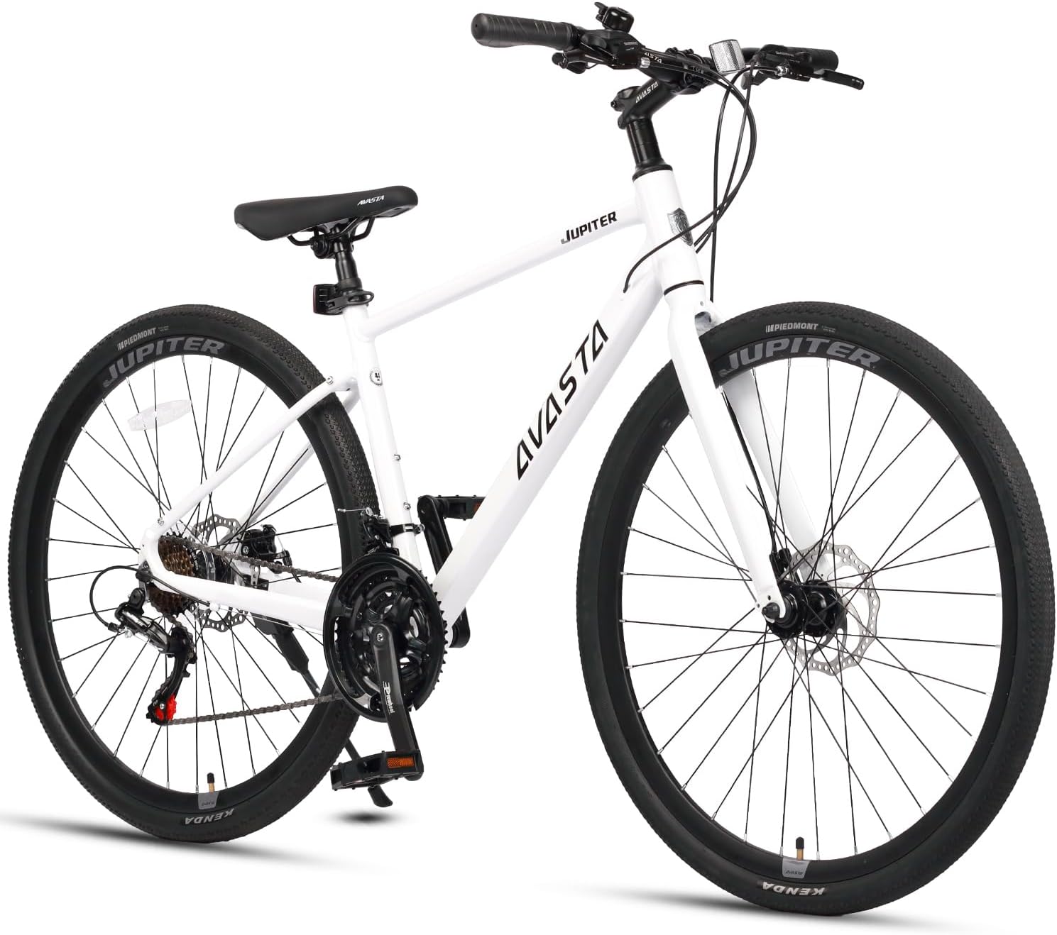 AVASTA Jupiter 700C Road Adult Step-Over Hybrid Cycling Bike Bicycle