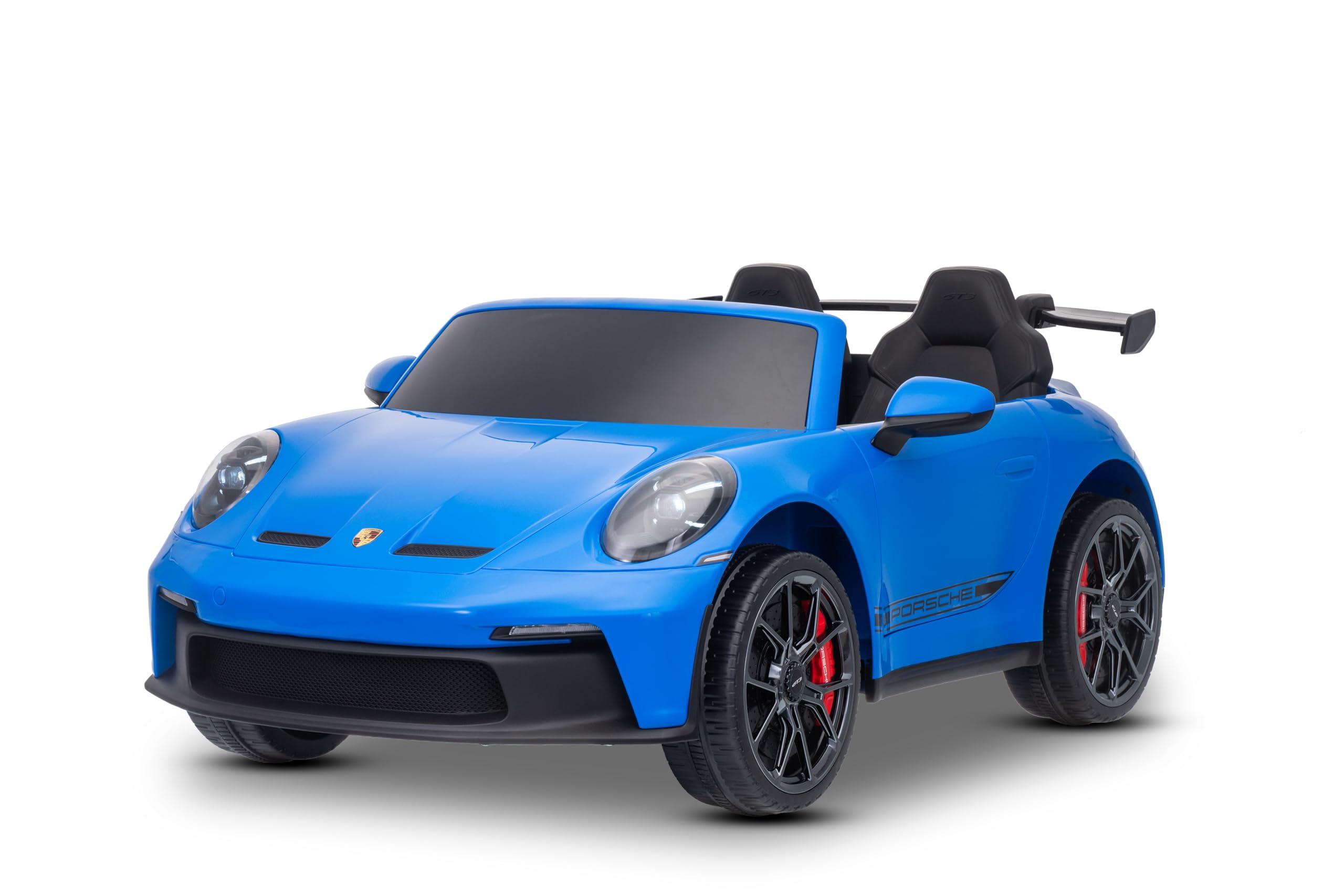 Porsche 911 GT3 Voiture électrique Enfants 24V 2 Places 4x4 Bleuw, 4 x 200W Moteurs, Batterie Lithium, télécommande parentale 2,4 GHz, Suspension, USB/AUX, phares LED, Licence Officielle