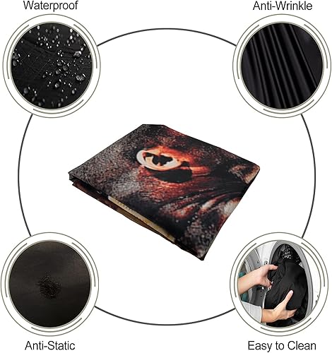 Miniatura 6 de Capas de peluquero para hombre, capa de peluquería con broches de presión, capa de estilista, 63 x 56 pulgadas