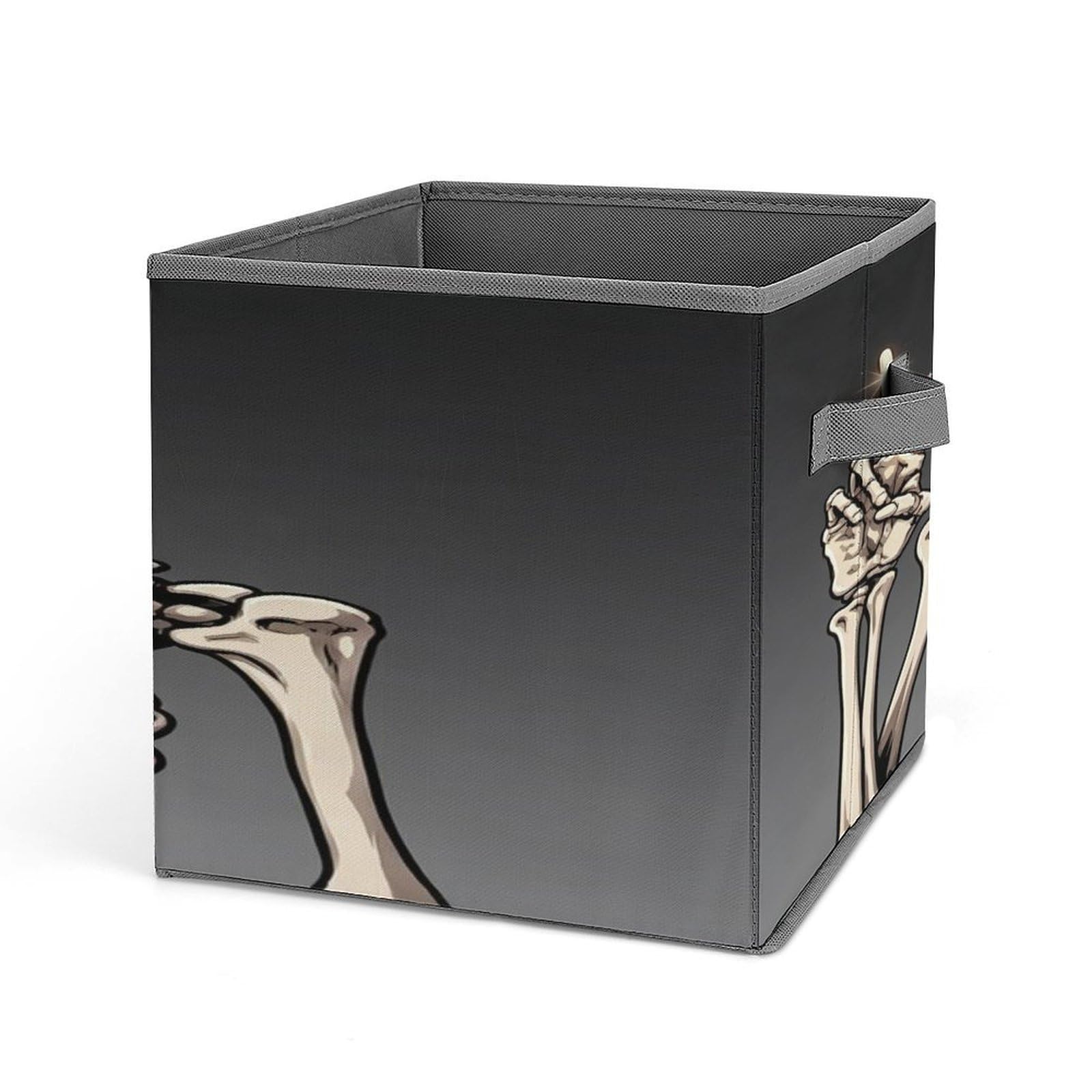 Fekiloot Style Human Skeleton Storage Bins Storage Baskets