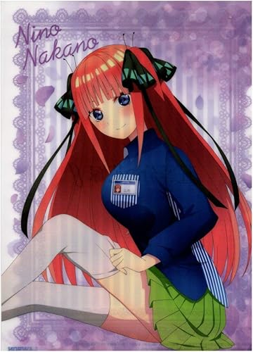 Amazon クリアファイル 五等分の花嫁 ローソン制服 二乃 アニメ 萌えグッズ 通販