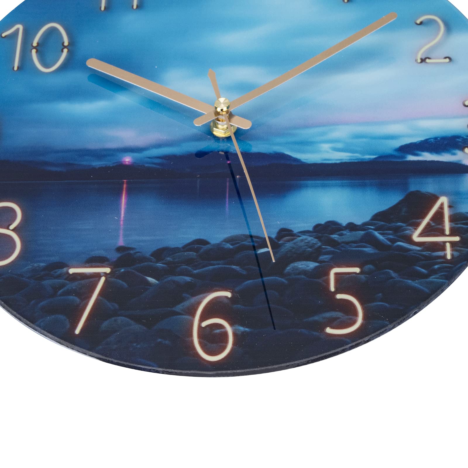 Orologio Da Parete 30cm Moderno - Silenzioso, Con Numeri Grandi, Per Cucina O Ufficio