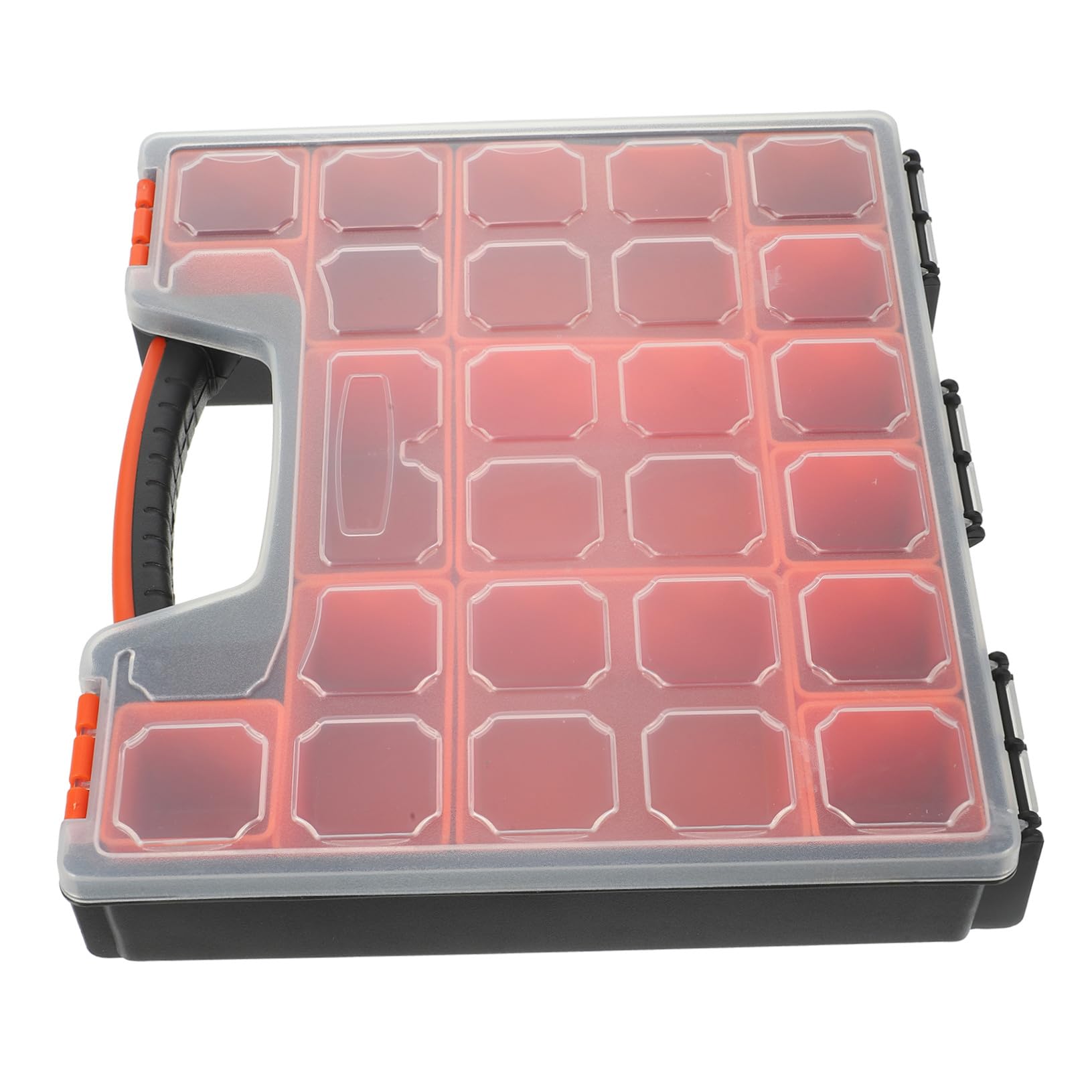 2 Pièces Boîte de Rangement pour Petites avec Compartiments Modulables Boîte Organisatrice pour Vis et Perles pour Atelier et Bricolage