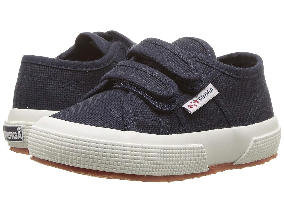 

Superga Kids 2750 JVEL (Toddler/Little Kid) (Navy/White) Kid's Shoes
