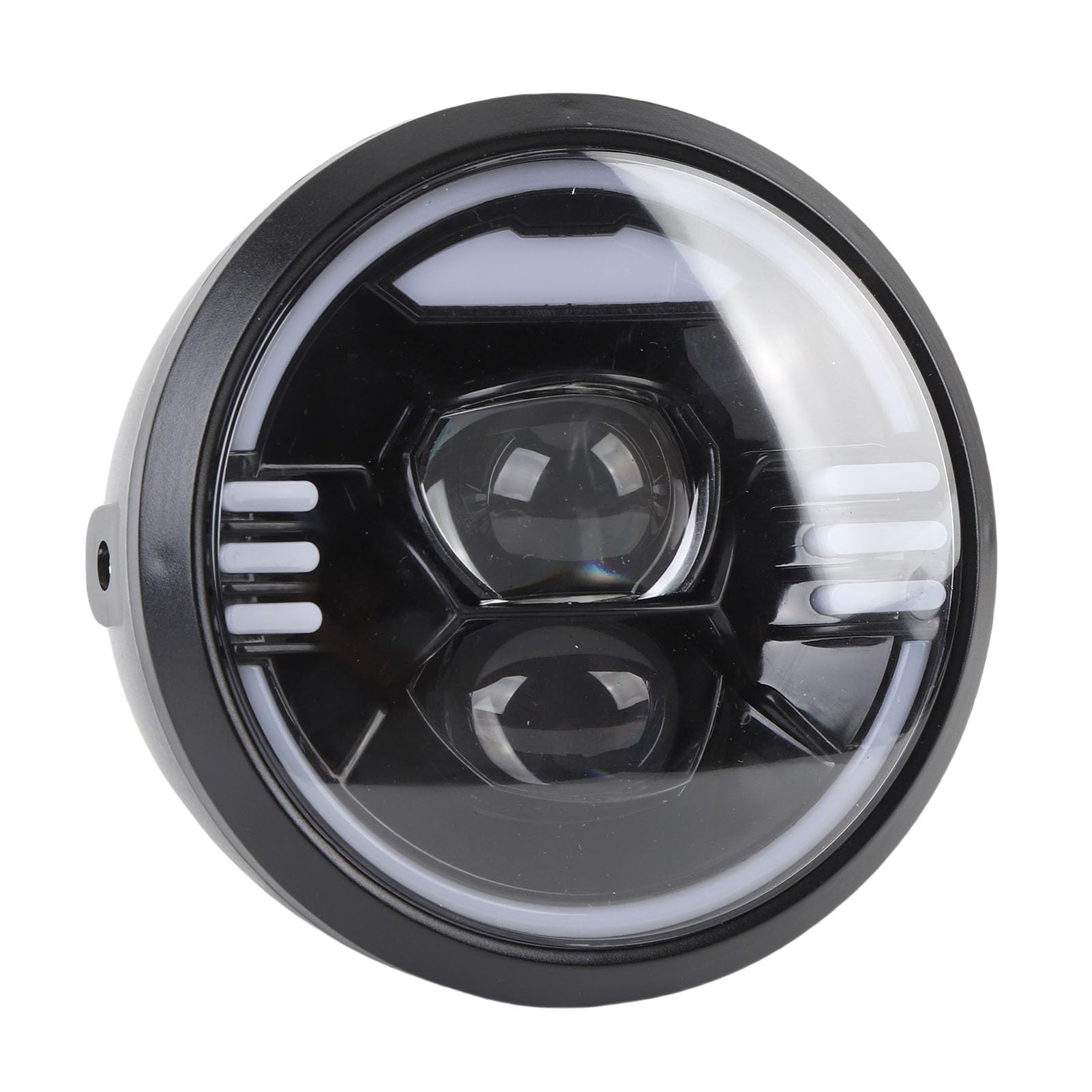 XUMIUZIY Luce della Testa in Bicicletta Elettrica, Semplice Installazione di Fari per Bici Elettrici Uniformi per Gite Notturne