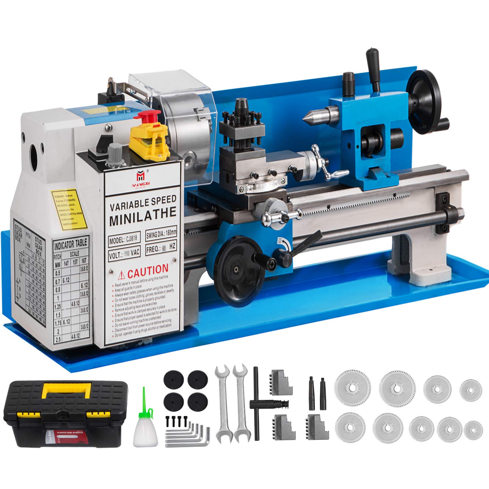 BestEquip Metal Lathe 7