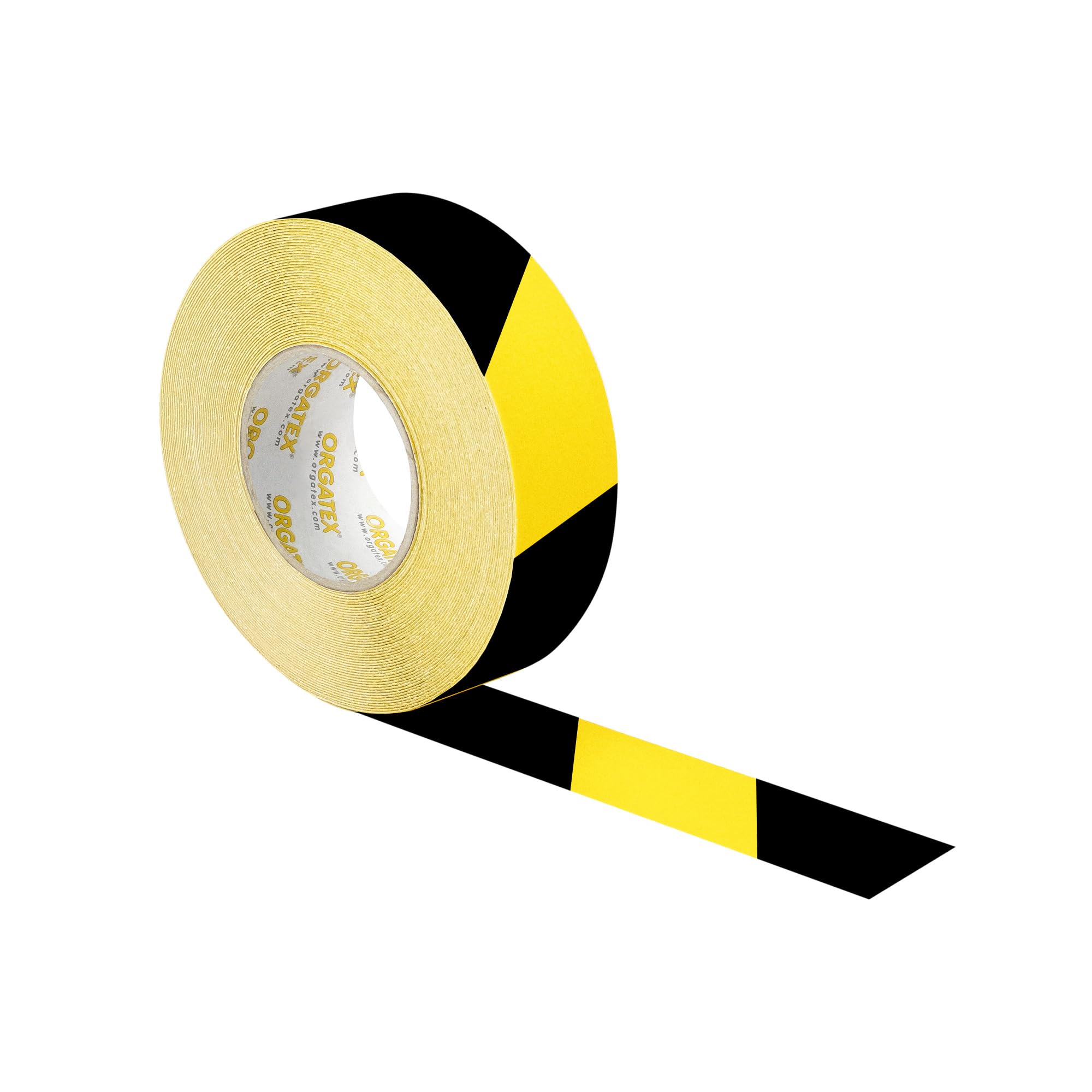 Antirutschband UniversalGrip | selbstklebendes Sicherheitsband 18m x 50 mm | rutschhemmendes Klebeband, abriebfest | robuste & langlebige Bodenmarkierung | Gelb-Schwarz