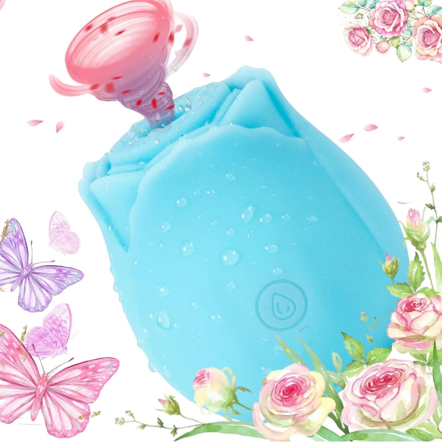 Rose Adult Tool for Women, Rose Viboators Toys Clitioral Sucker Powerful Vibrateirs for Women Today Adult Viboators 9 Speed Adult Toys Waterproo Automatic Electric Adult Toys Machine PP387