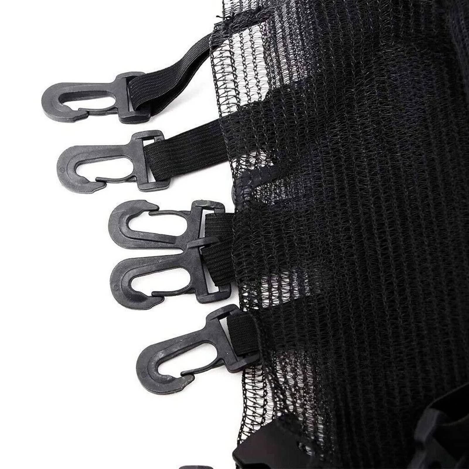 Okrągła podkładka zastępcza do trampoliny i siatka bezpieczeństwa, 1,2-2,4 m, oddychająca siatka do ramy 6-biegunowej, osłona trampoliny dla dzieci i akcesoria bezpieczeństwa