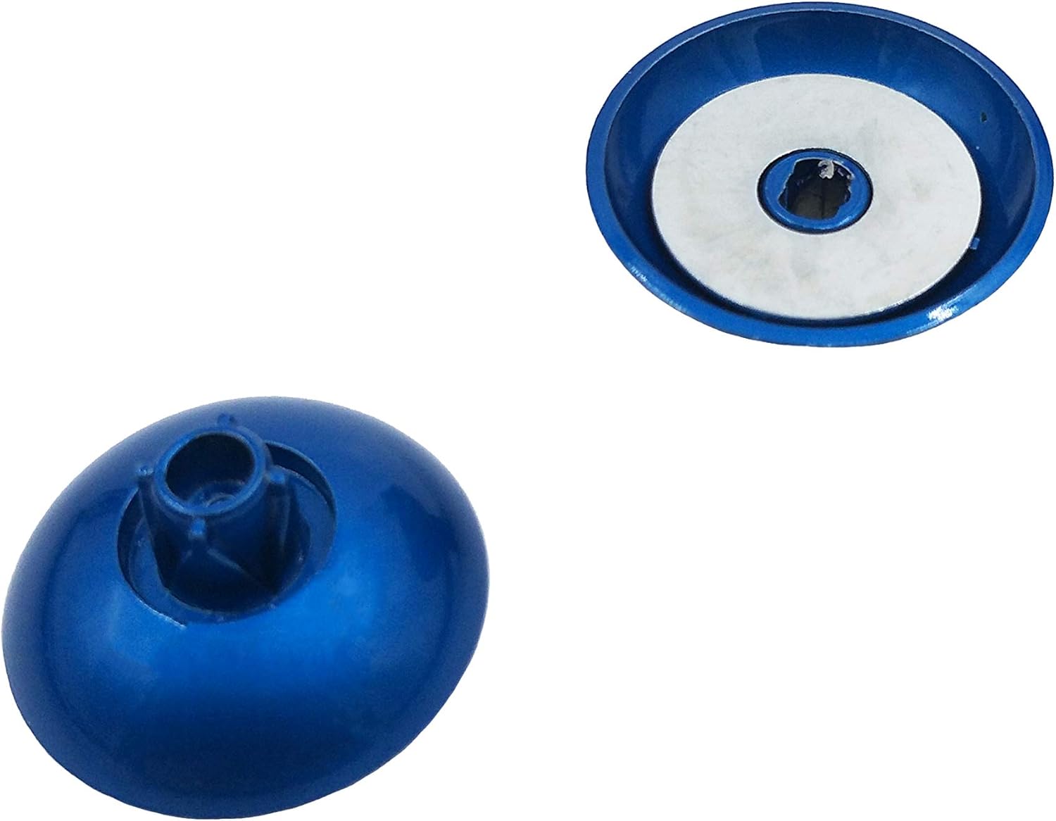 E-MODS GAMING Metal Blue Magnetic Replacement Thumbsticks Base, Sticks, Grip Holder for Elite/X-One Controllers/X-One S Controller/ P4 Controller