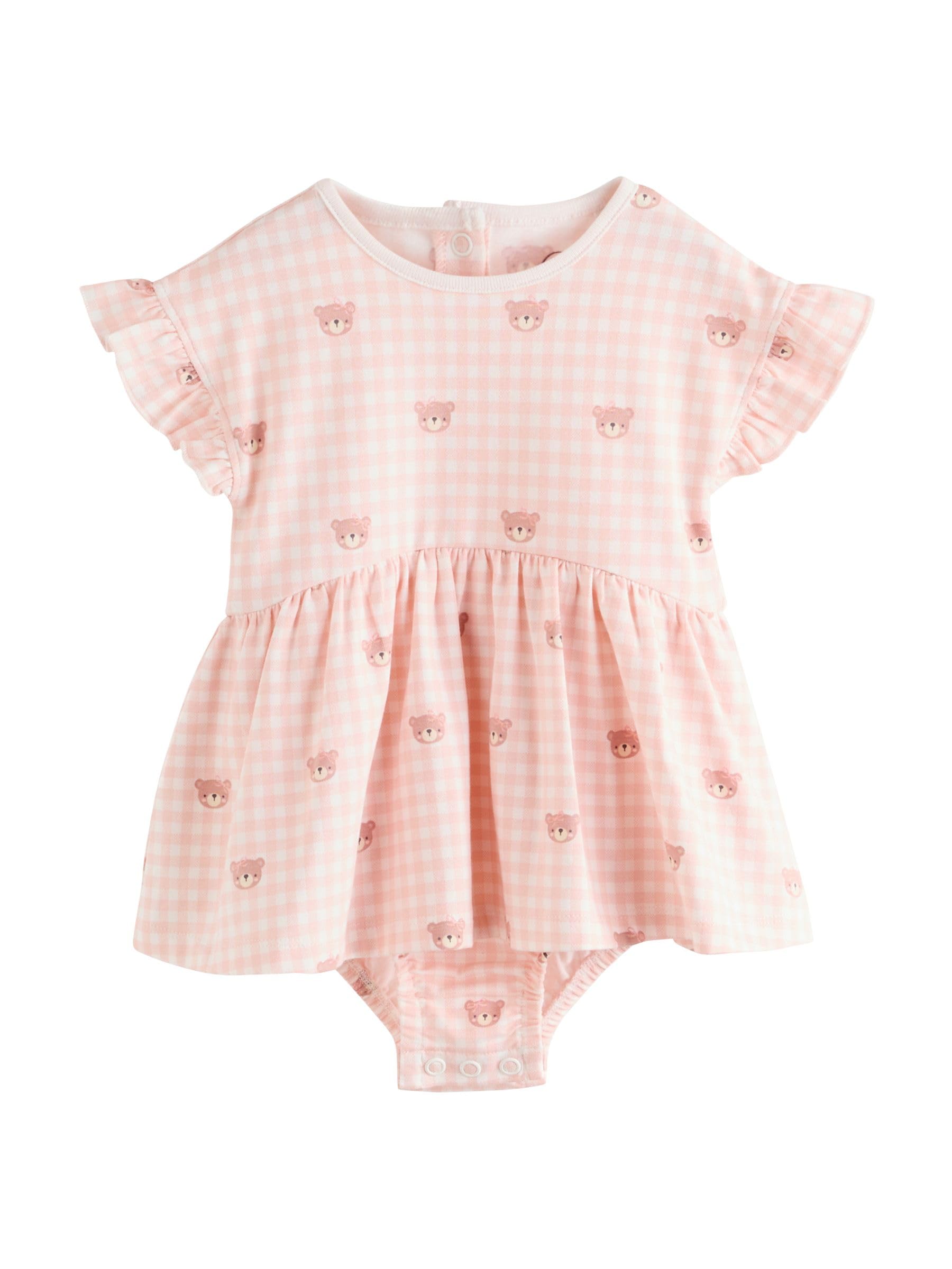 NEXT Bébé fille Grenouillères en jersey, lot de 3