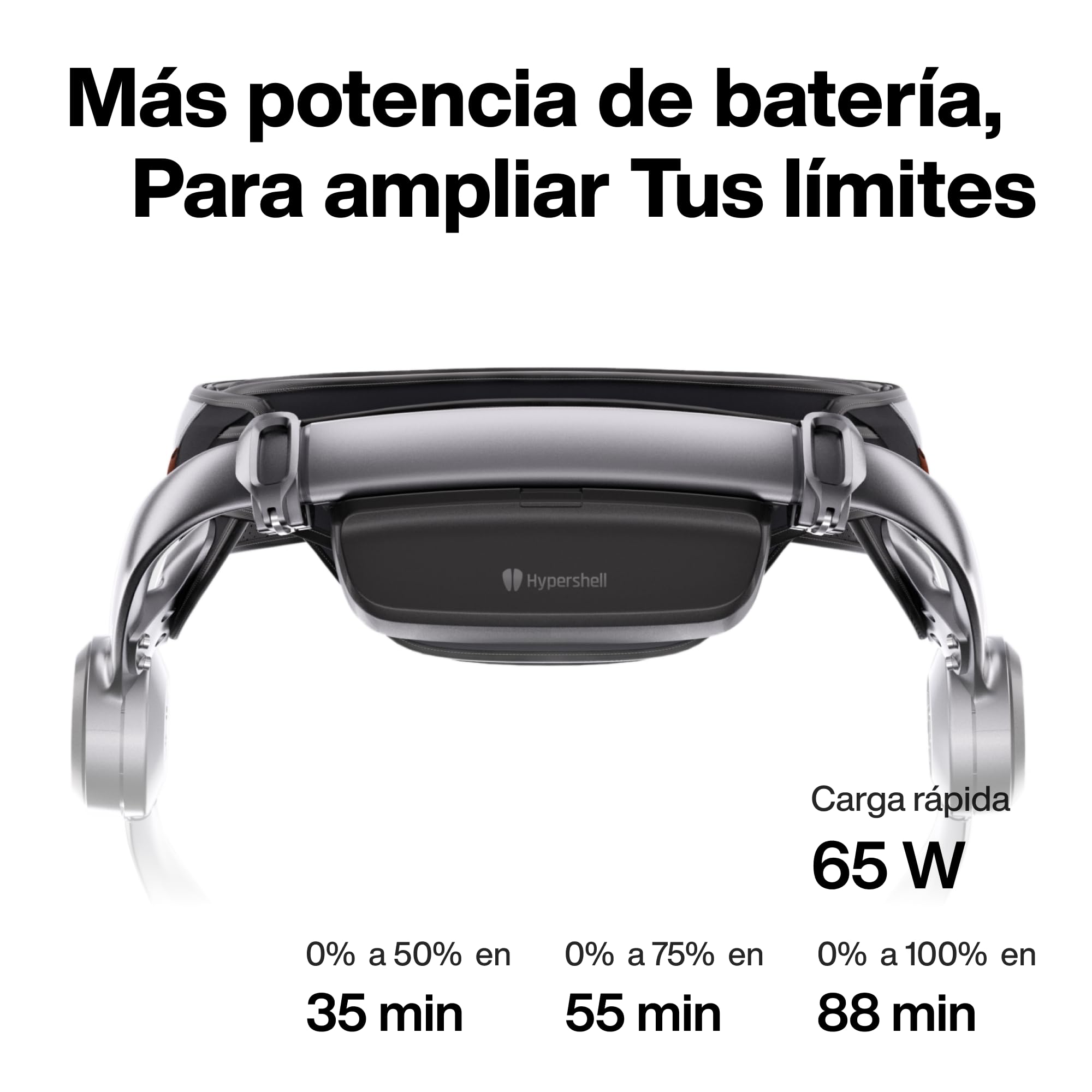 Hypershell X Carbon Exosquelette Connecté IA, Fibre de Carbone Ultra-Légère, Assistance Max 800W, Moteur IA Motion Engine Complet, Mobilité Avancée