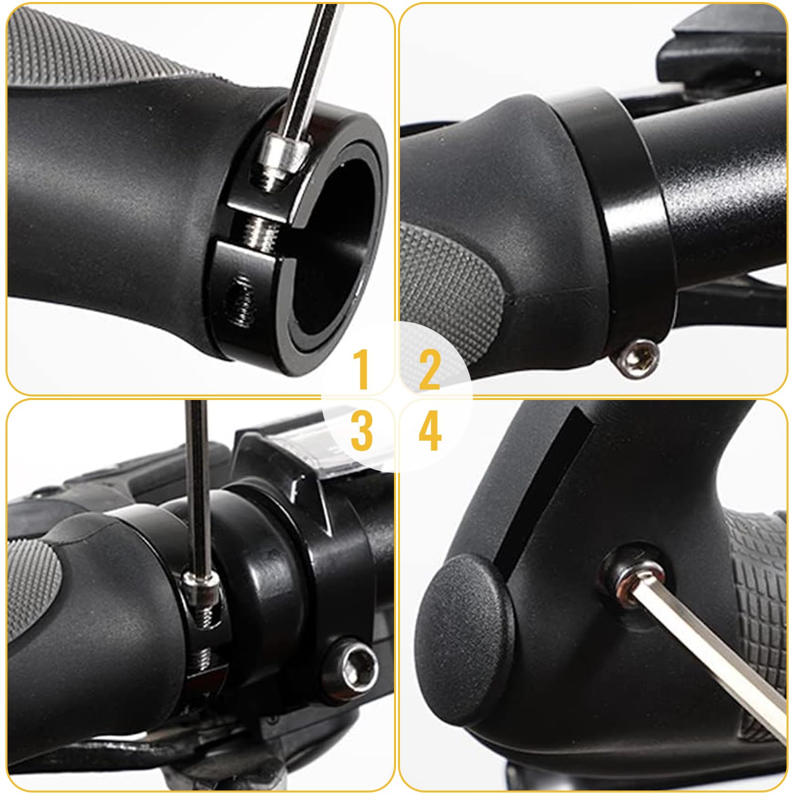 ODI – Poignées De Guidon De Vtt En Silicone Souple, Antichoc, Résistantes à L'usure, équilibre BMX, Pièces De Vélo