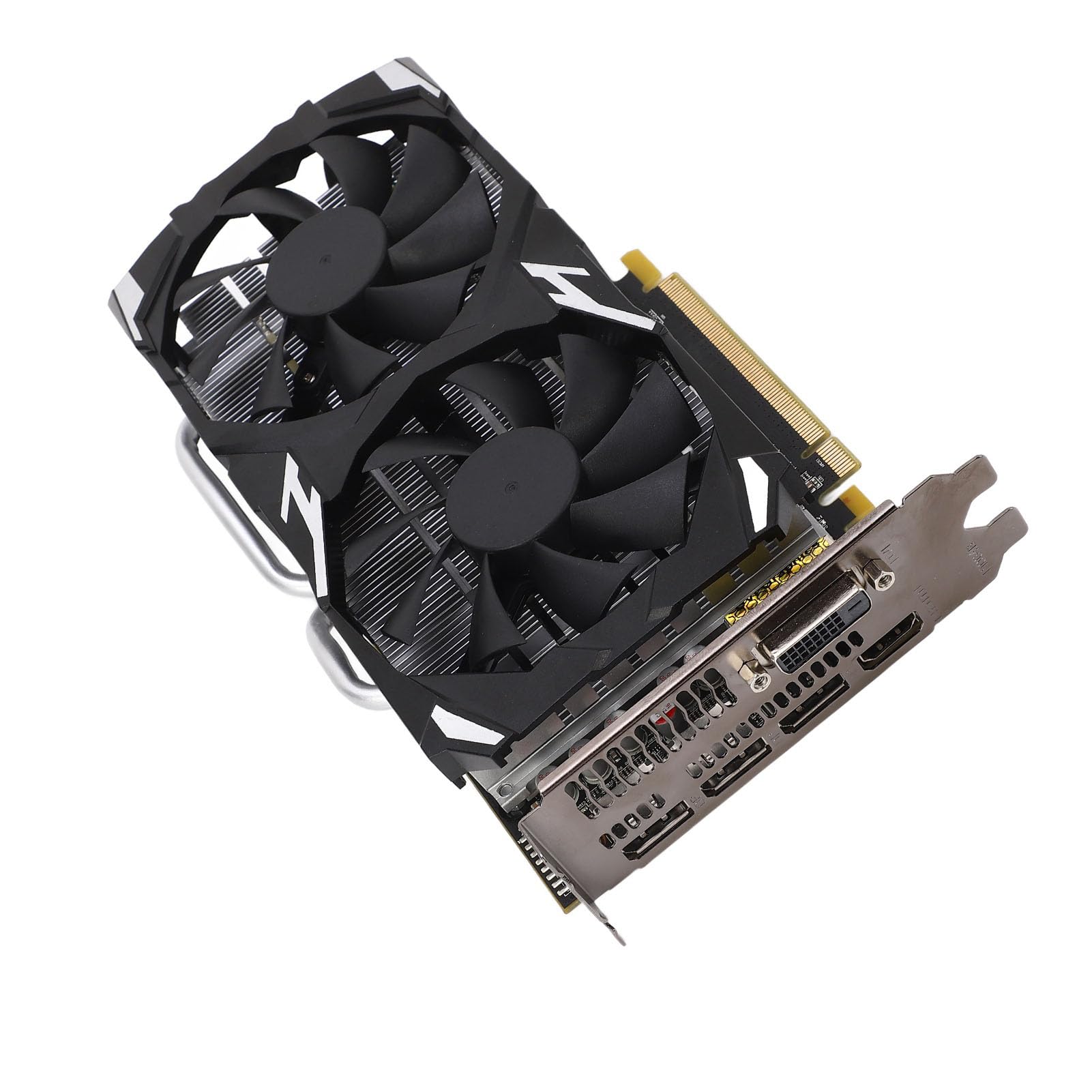 Walmeck RX 580 8 GB GDDR5 256-bitowa Karta Graficzna 1244 MHz 2048SP PCIe 3.0 z Podwójnymi Wentylatorami Chłodzącymi DVI do Gier 1080 P Edycja 3D CAD
