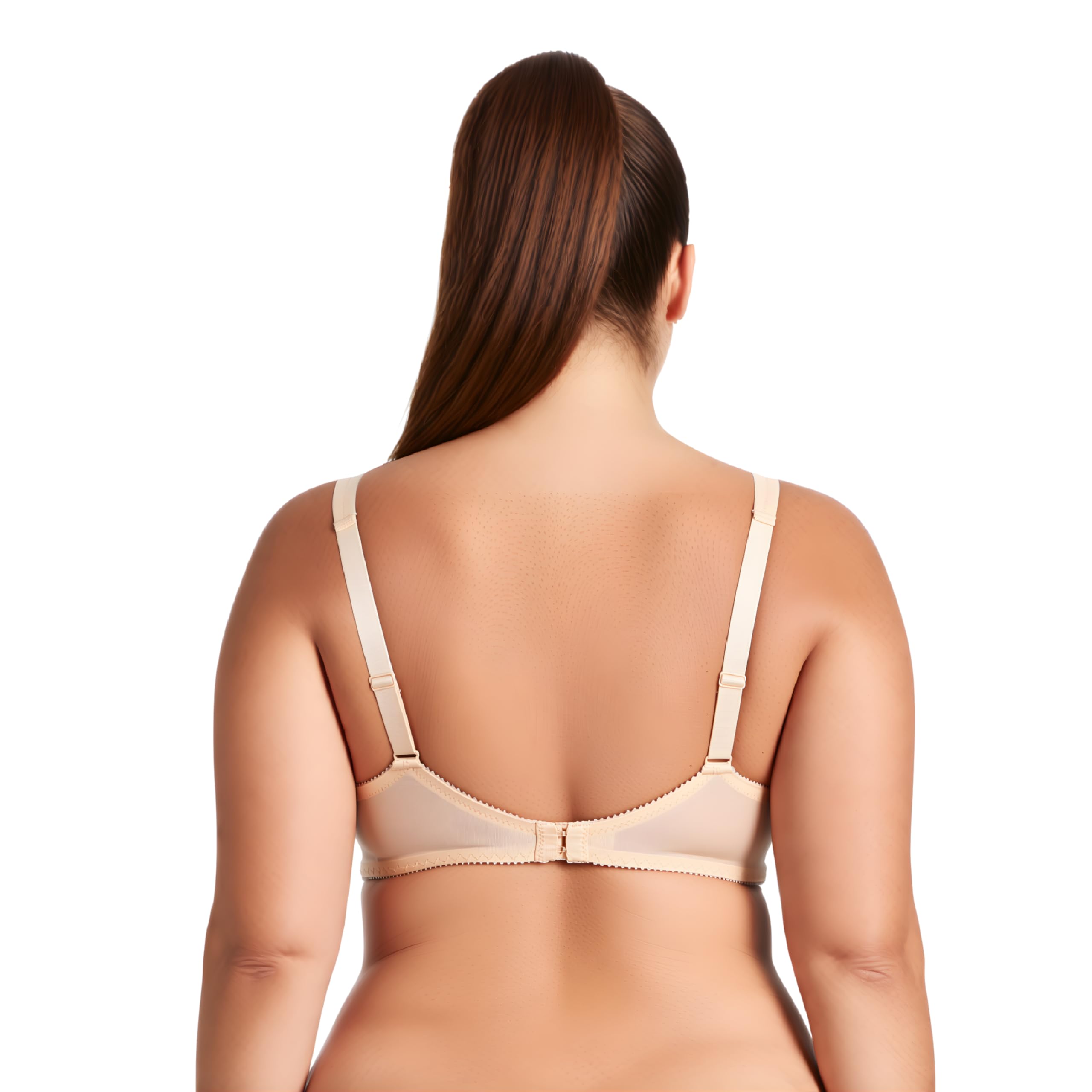 Curve Muse Reggiseno con Ferretto Sfoderato con Spallacci Imbottiti-x2 | Spalline Imbottite, Stampato, Balconcino, Effetto Lifting, Floreale, T-shirt