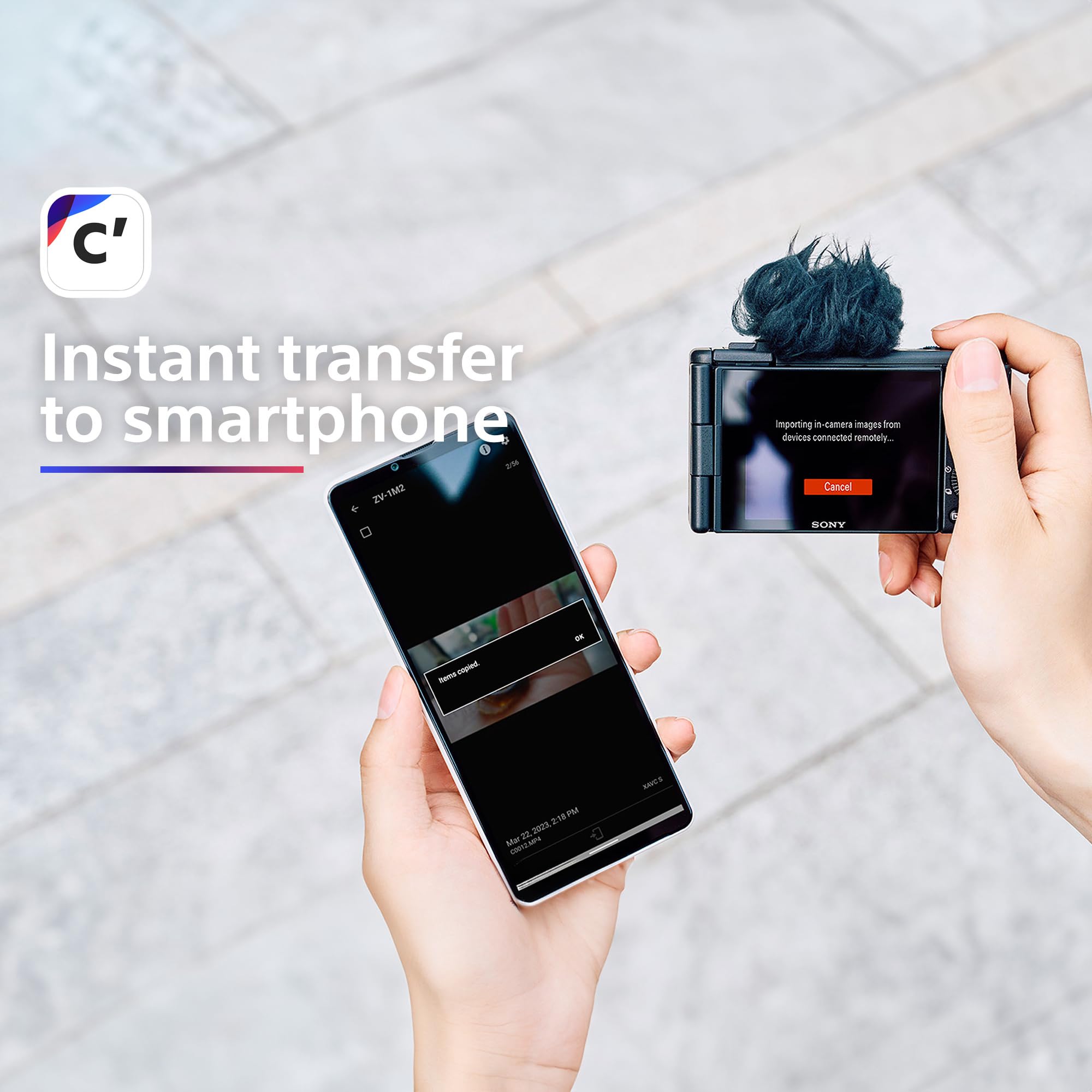 Sony ZV-1 II | Fotocamera da viaggio ibrida premium (sensore a strati da 1", grandangolo con zoom, foto da 20 MP e video 4K, trasferimento fluido sullo smartphone) | Fotocamera da viaggio ibrida premium, grandangolo con zoom, foto da 20 MP e video 4K, bla