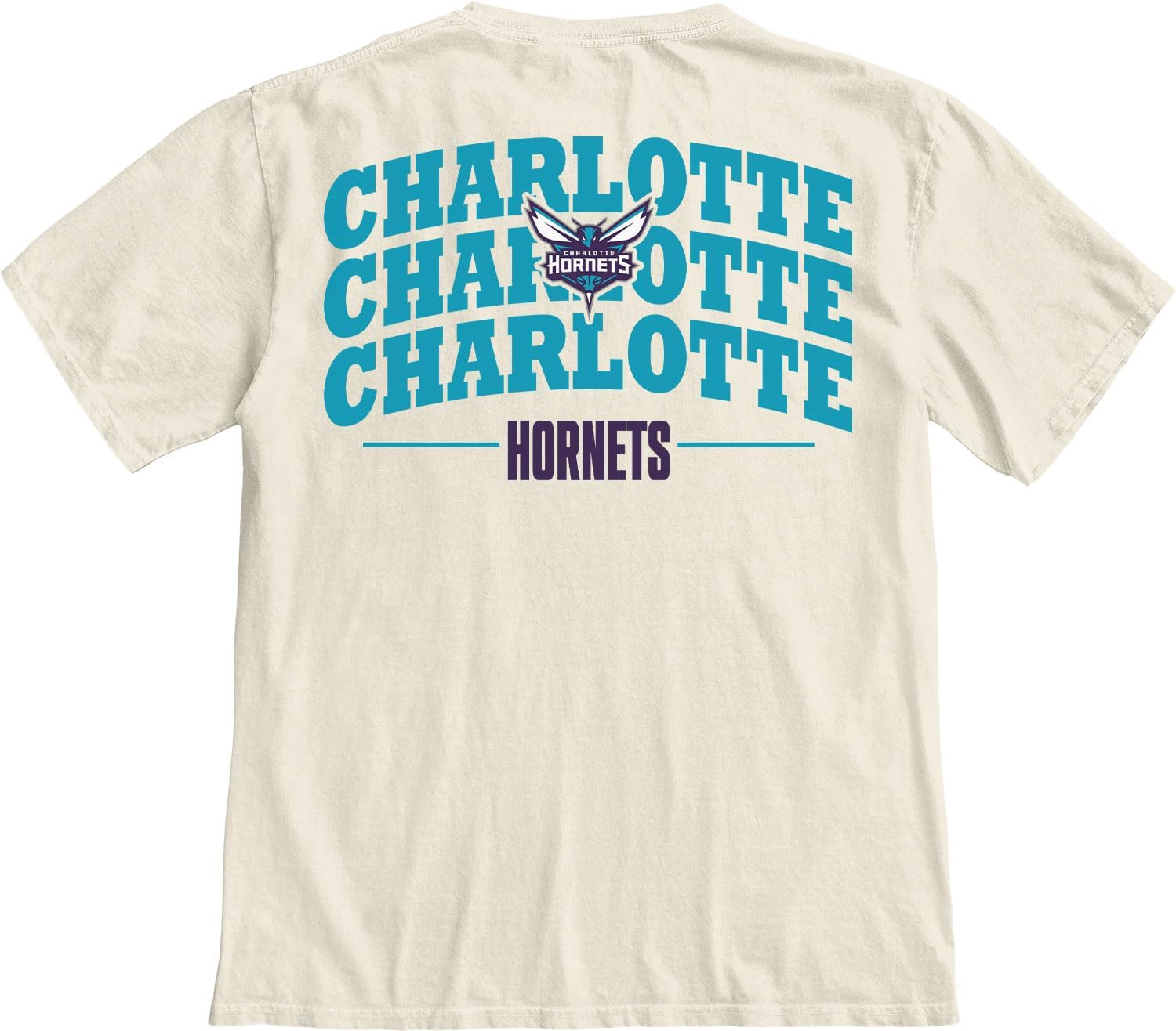 Blue 84 NBA Officially Licensed T-Shirt Ringspun Front/Back Fury Ivory - Image 5