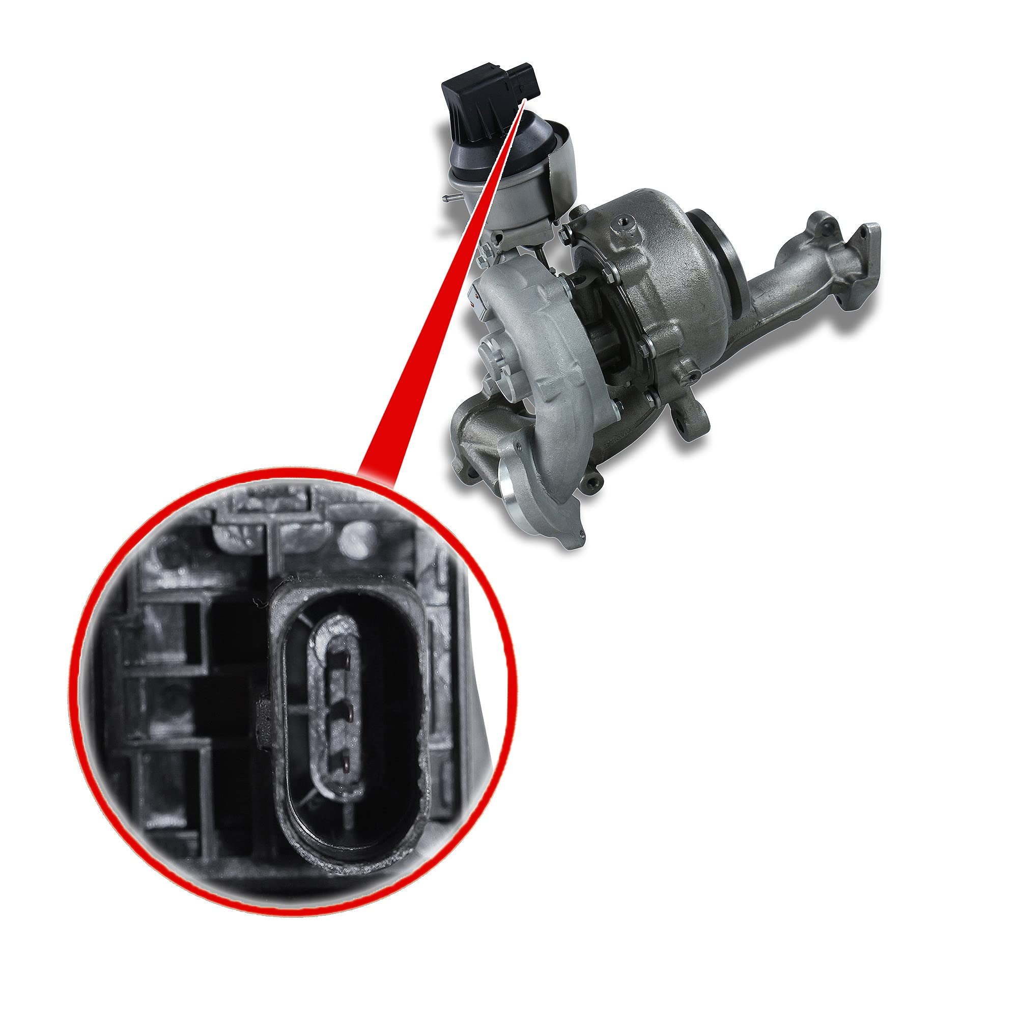 ATEC Germany 1x Turbocompressore, | Compatibile con: AUDI A3, A3 Cabriolet, A3 Sportback, SKODA YETI, VW EOS, GOLF PLUS V, GOLF V Variant, GOLF VI