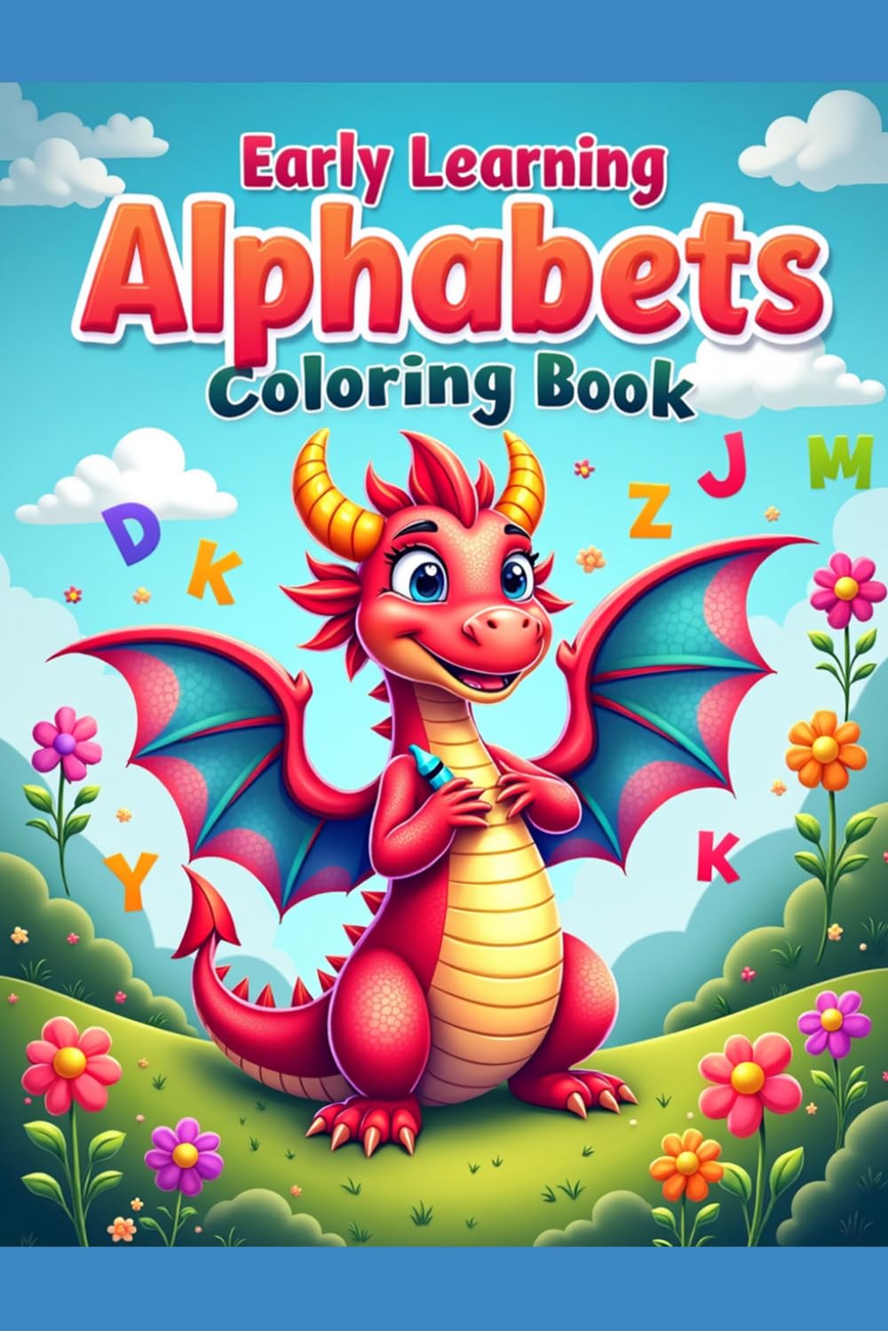 Early Learning Alphabets coloring book