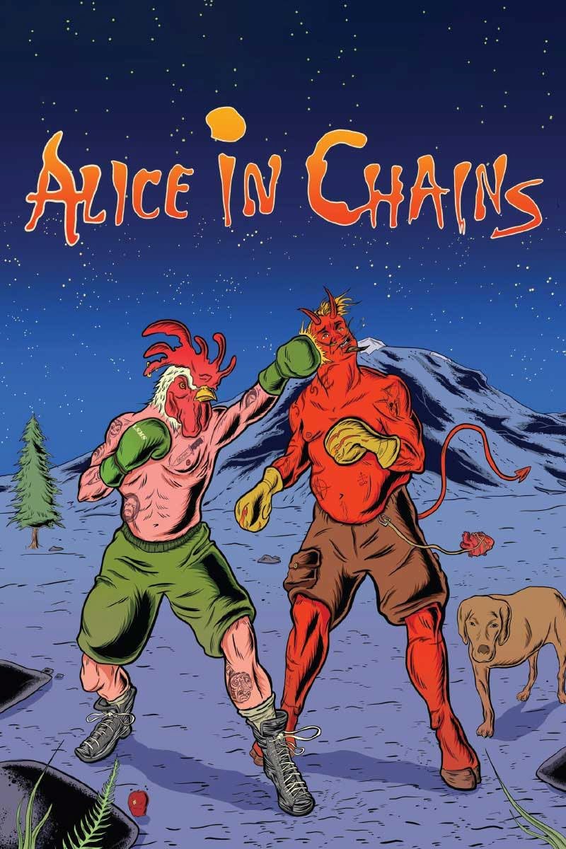 Amazon.com: BUY ART FOR LESS Officially Licensed Alice In Chains
