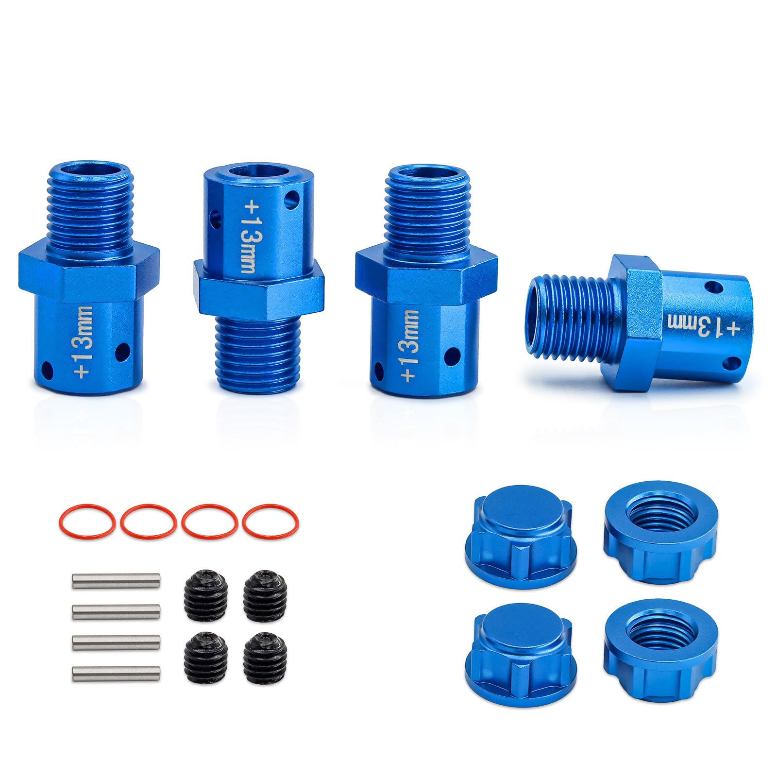 Amazon.com: Metal 17mm Extended Wheel Hex Hub Adapter +10/13mm for