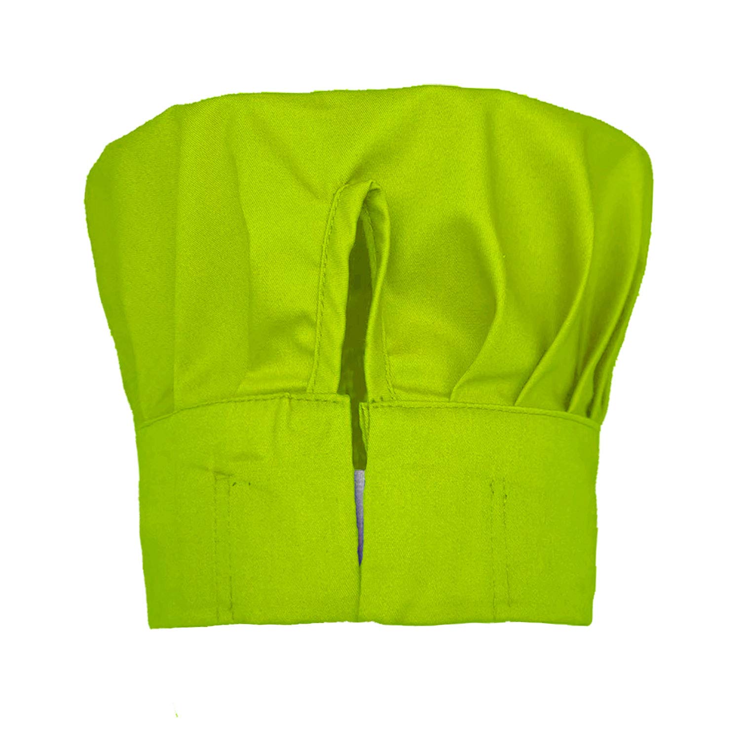 Chef Hat Adjustable Elastic Baker Kitchen Cooking Chef Cap Apple Green