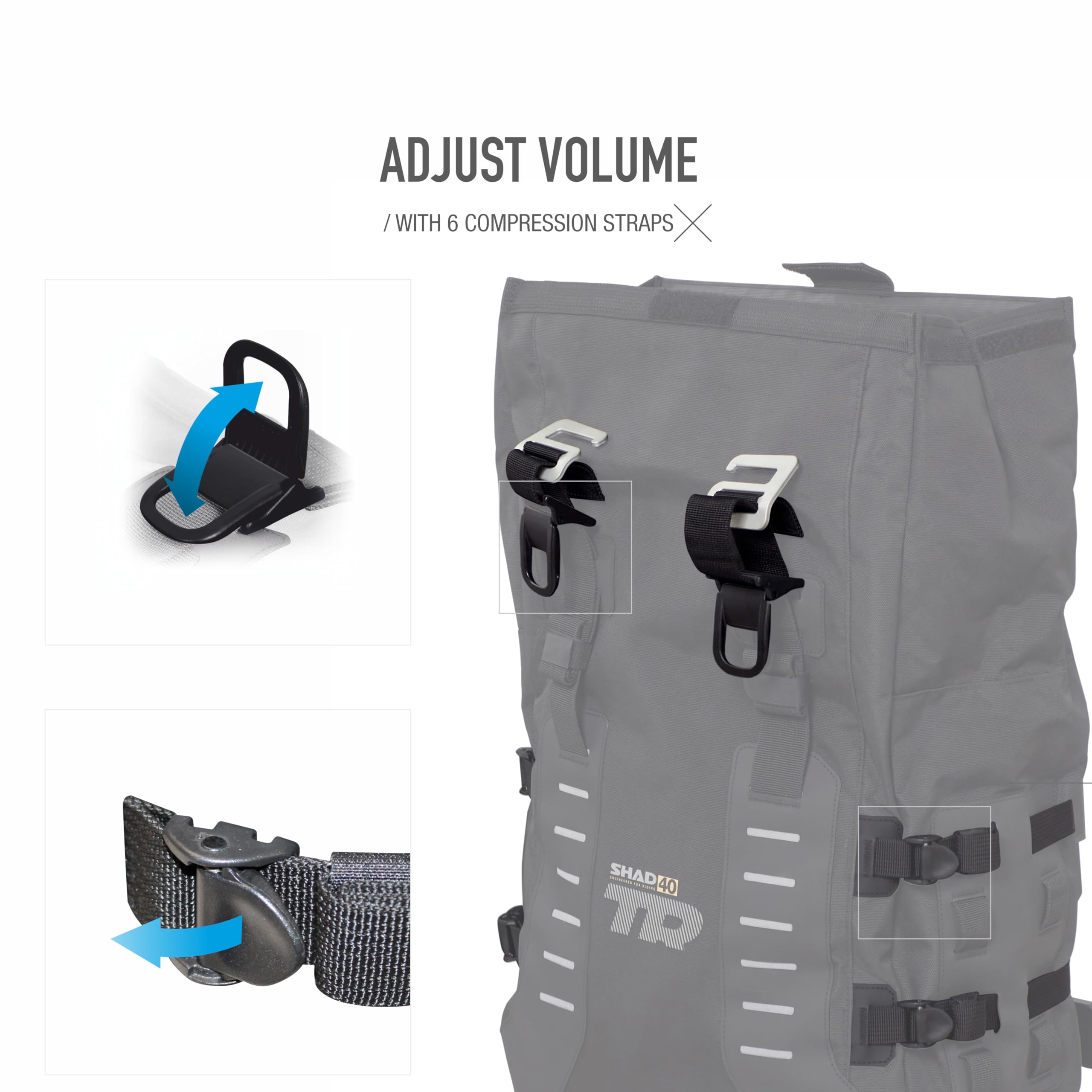 SHAD Borse Laterali Terra Adventure TR40