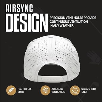 Curves & Clubs Titties Golf Hat - Funny Golf Hat, Titties Hat - Funny American Hat - Men's Gifts (Cotton, White-Black)