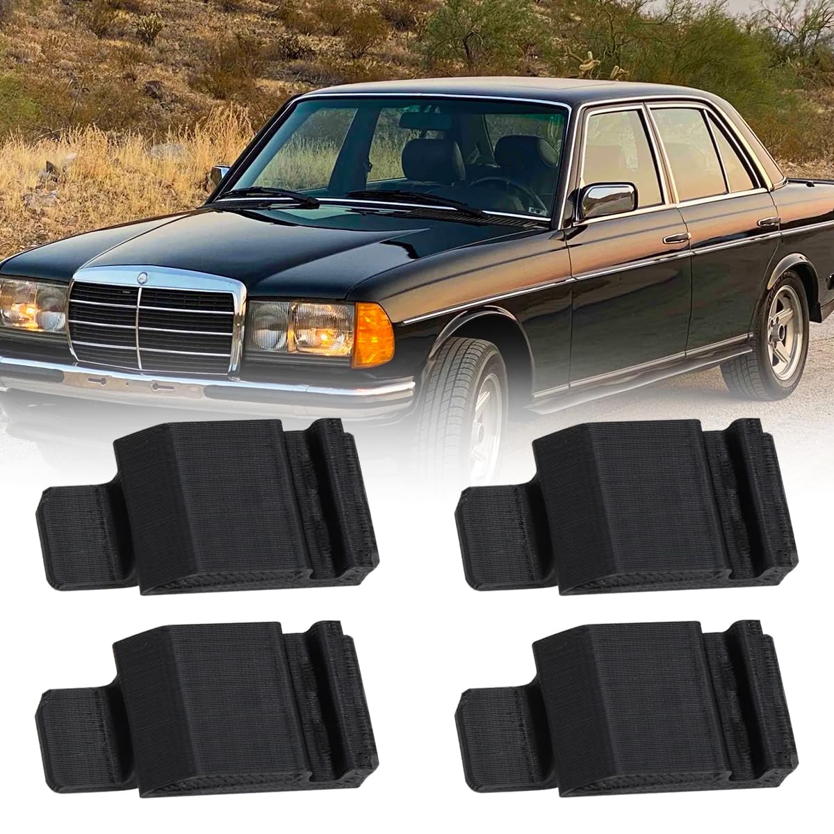 Amazon.co.jp: メルセデス W123 240D 280E 300D 4個 ドアロック