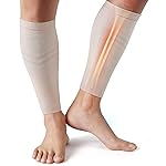CAMBIVO Calf Compression Sleeve Men & Women- Shin Splint Brace Support for Legs Pain Relief, Varicose Vein Treatment