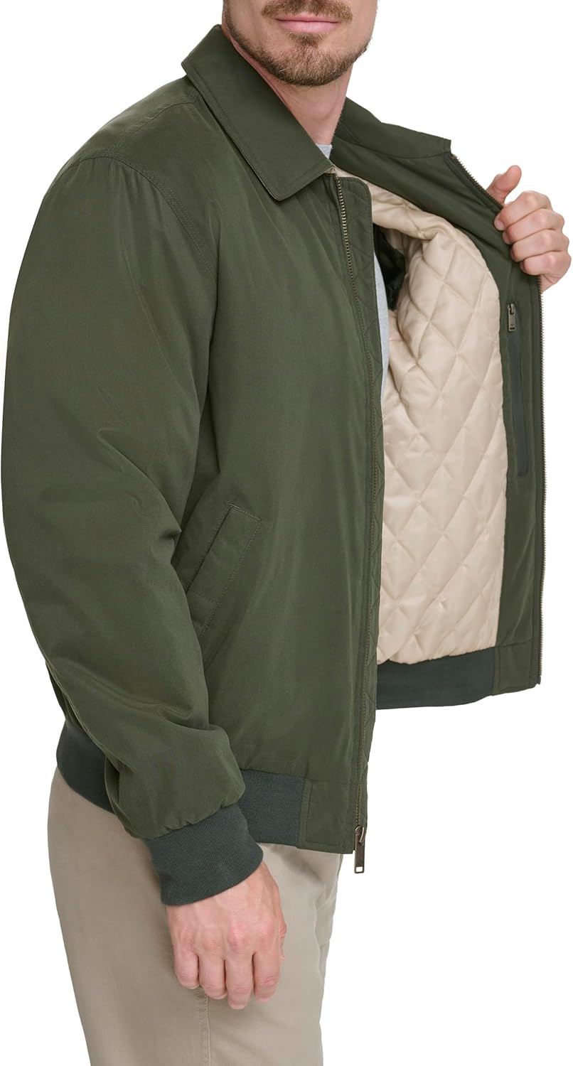 Dockers Men's Microtwill Golf Bomber Jacket - Image 5