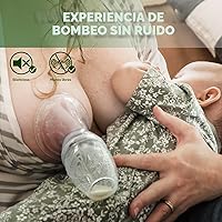 Vista 5 de haakaa Extractor Manual de Leche para Lactancia, de Silicona, Transparente 4 oz/100 ml