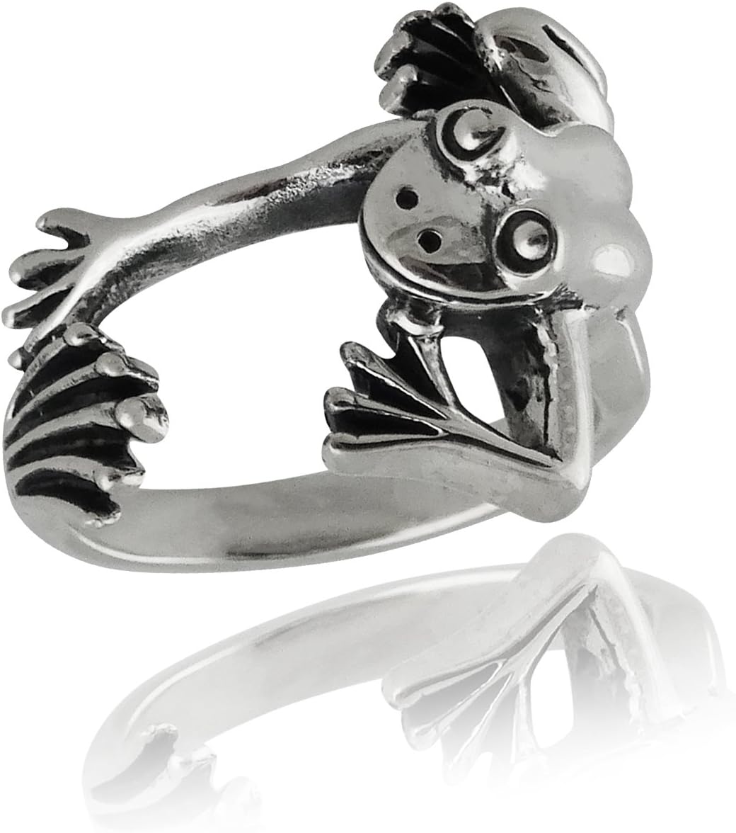 FashionJunkie4Life Sterling Silver Animal Rings, Sizes 5-10, Fashion Ring Accessories