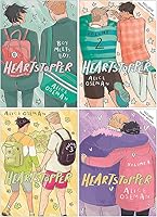 Heartstopper Series Volume 1-4 Books Set By Alice Oseman