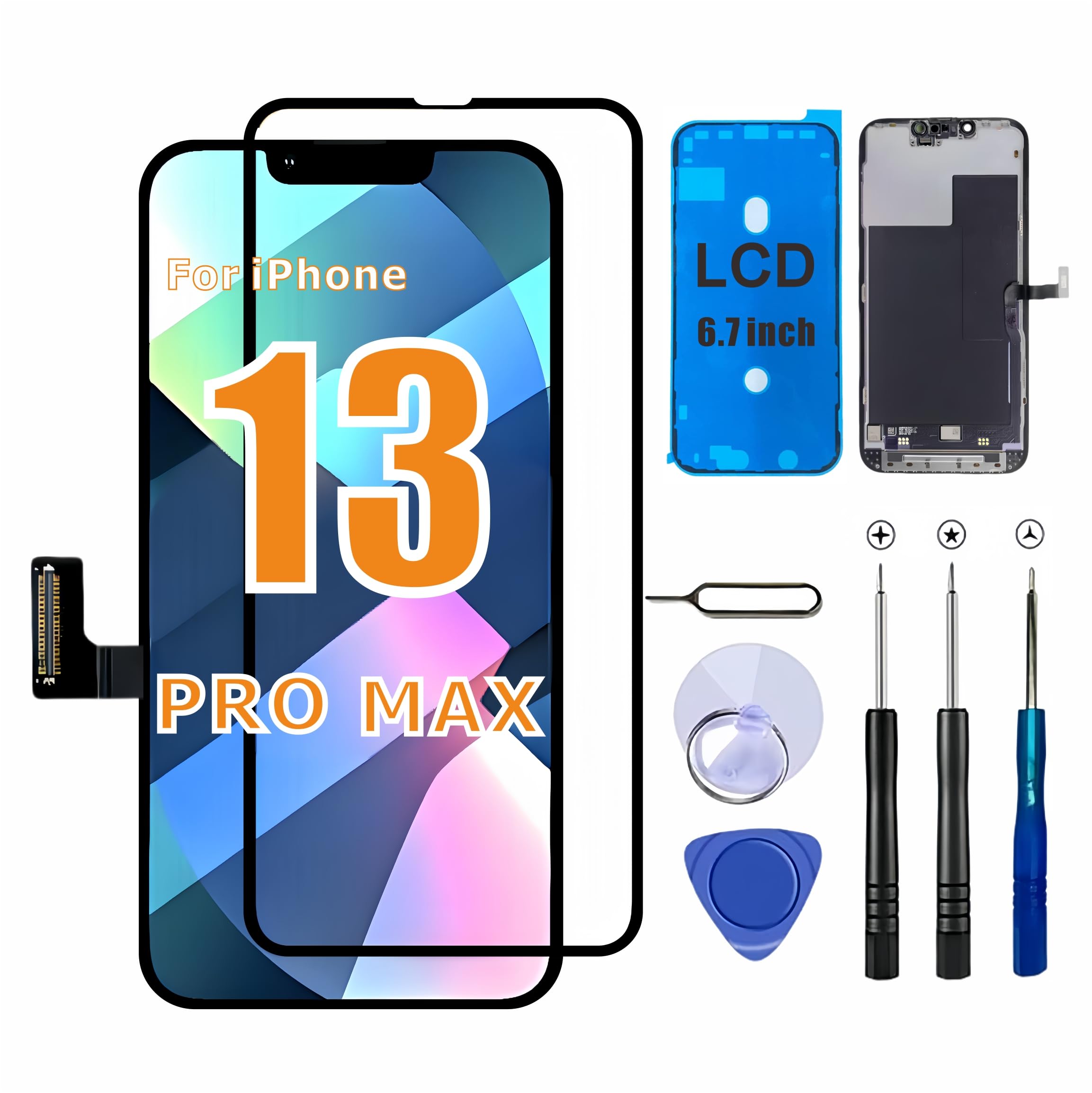 Amazon.com: ZTR for iPhone 13 Pro Max Screen Replacement