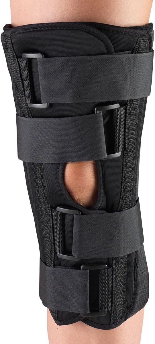 Knee Immobilizer Splint, 3 Panel Style, Lightweight Foam