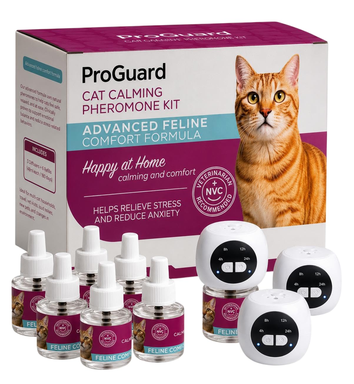 ProGuard Cat Calming Diffuser Kit with Timer